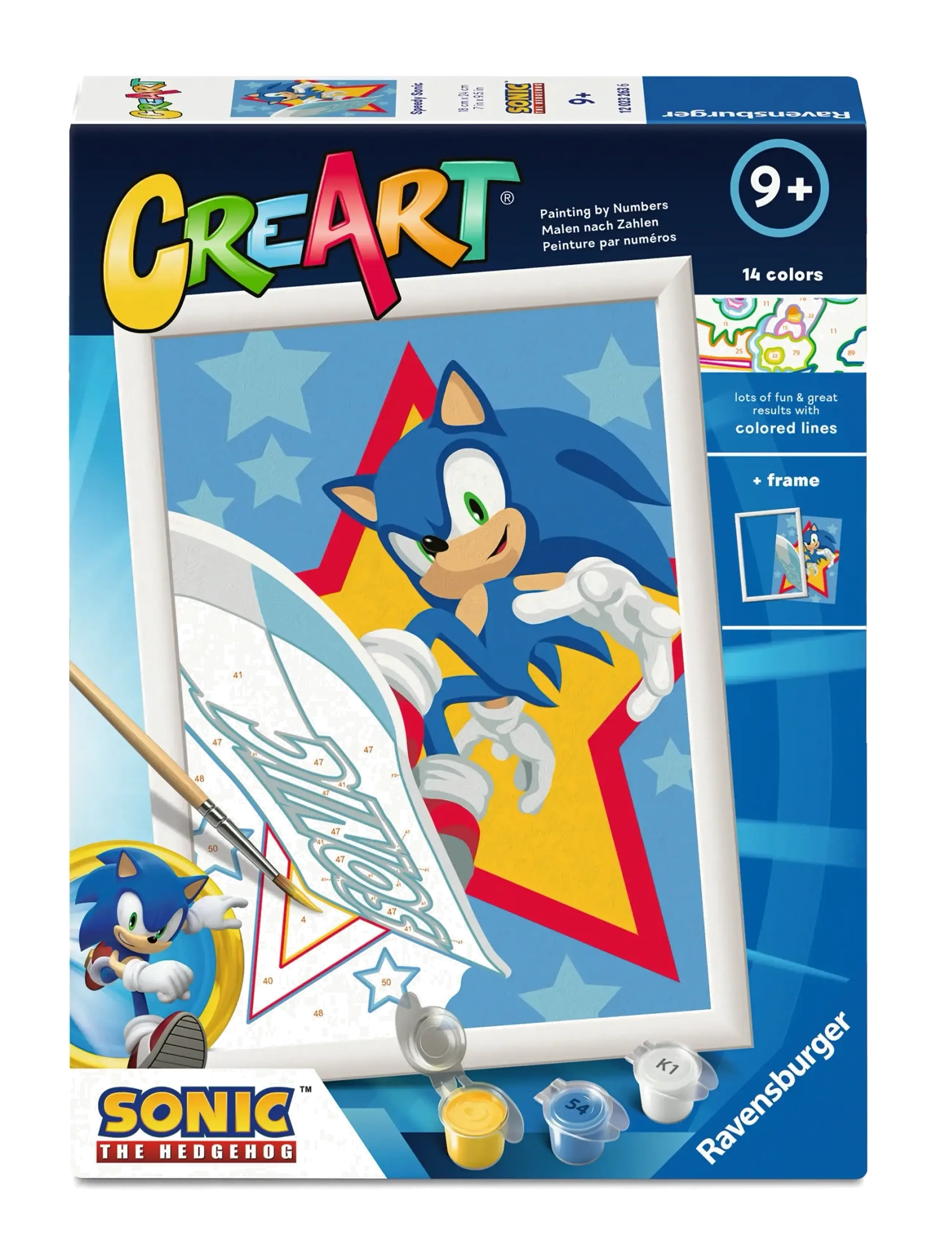 Ravensburger - CreArt Speedy Sonic - pysselset - multi coloured - 2