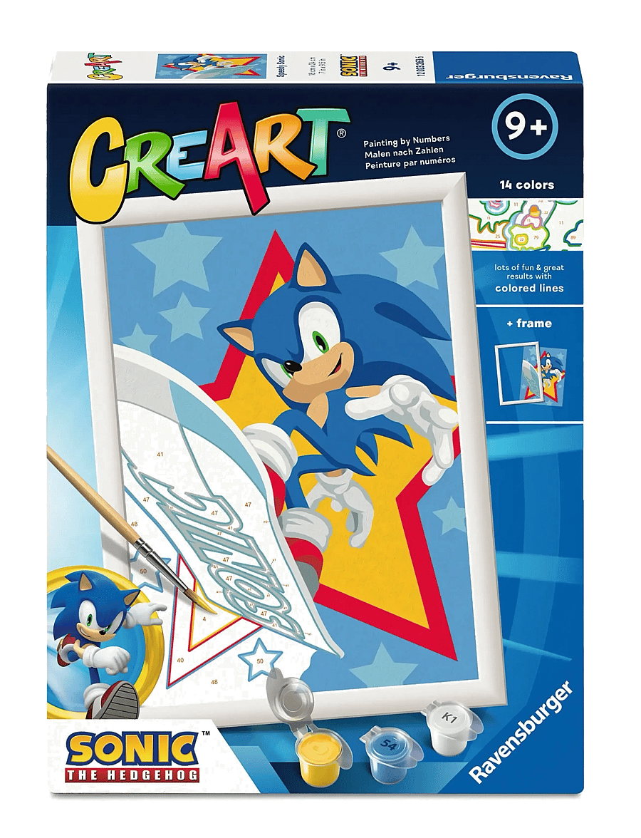 Ravensburger - CreArt Speedy Sonic - pysselset - multi coloured - 2