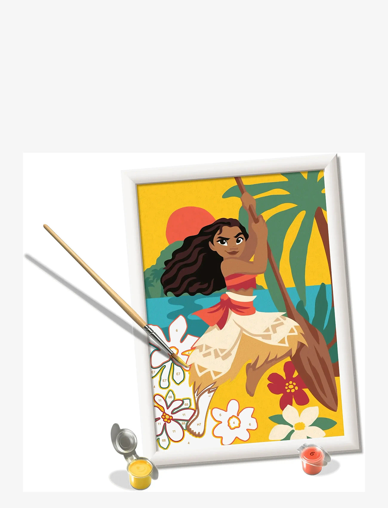 Ravensburger - CreArt Vaiana‘s Adventures - male- & kreabøger - multi coloured - 1