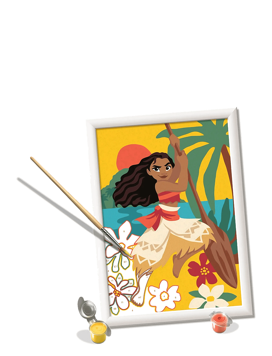 Ravensburger - CreArt Vaiana‘s Adventures - lita- og föndurbækur - multi coloured - 1