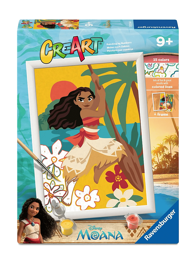 Ravensburger - CreArt Vaiana‘s Adventures - lita- og föndurbækur - multi coloured - 2