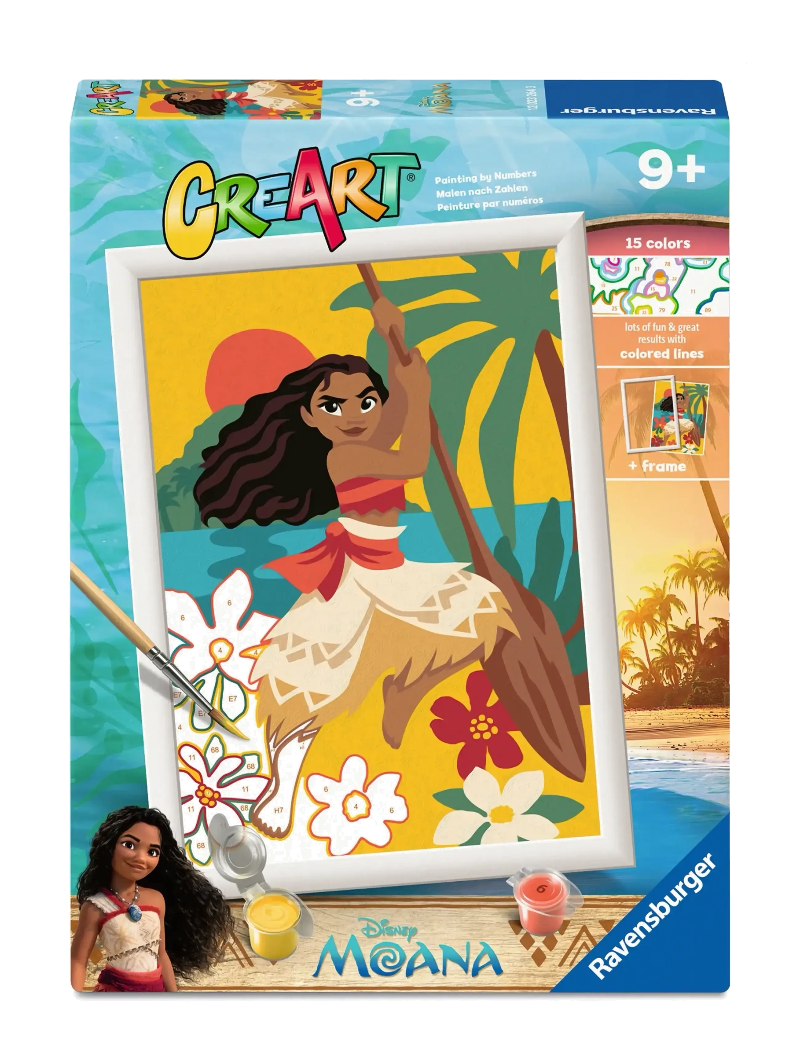Ravensburger - CreArt Vaiana‘s Adventures - målar- & pysselböcker - multi coloured - 2