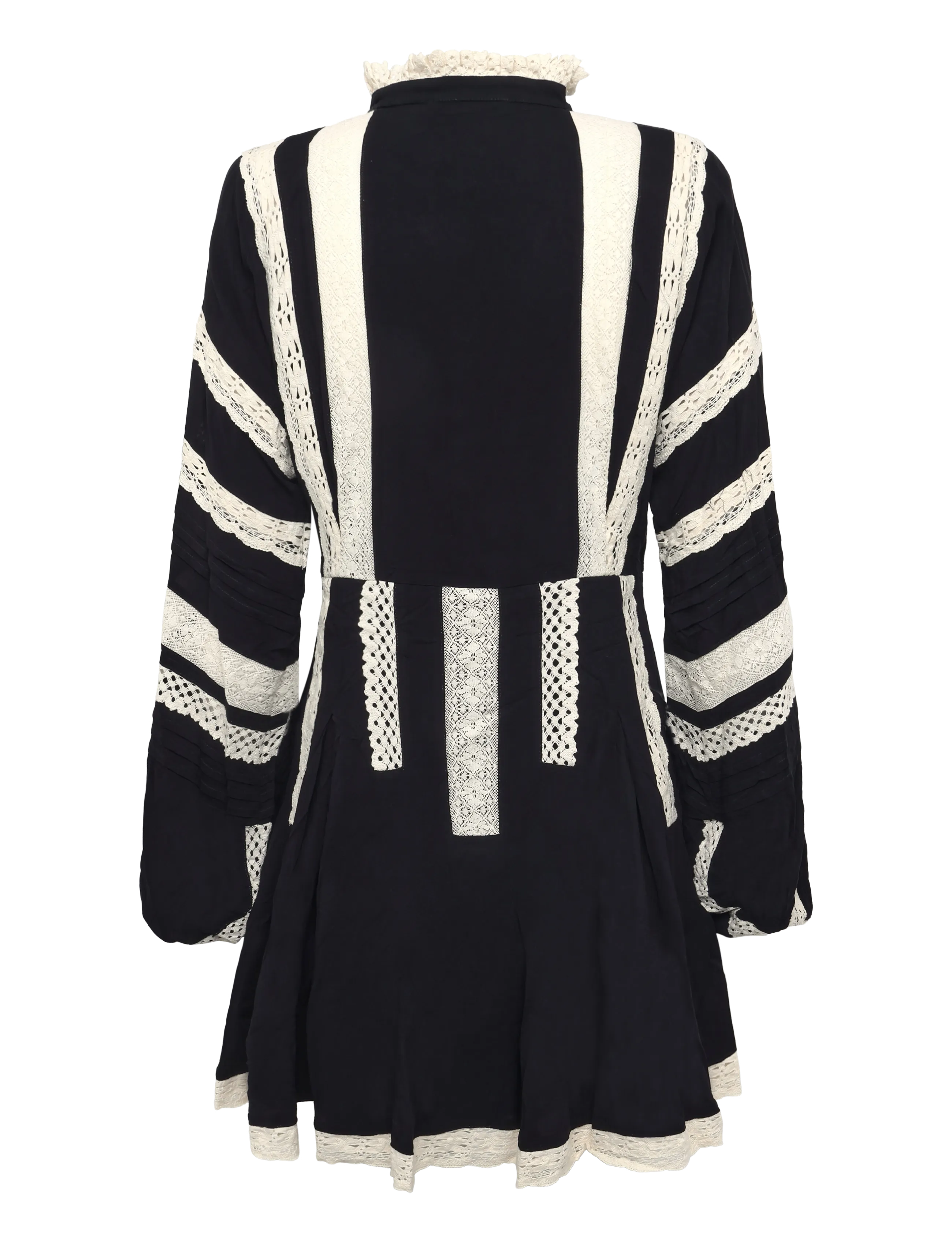 Ravn Ravn - LITARV DRESS - black with ivory - 1