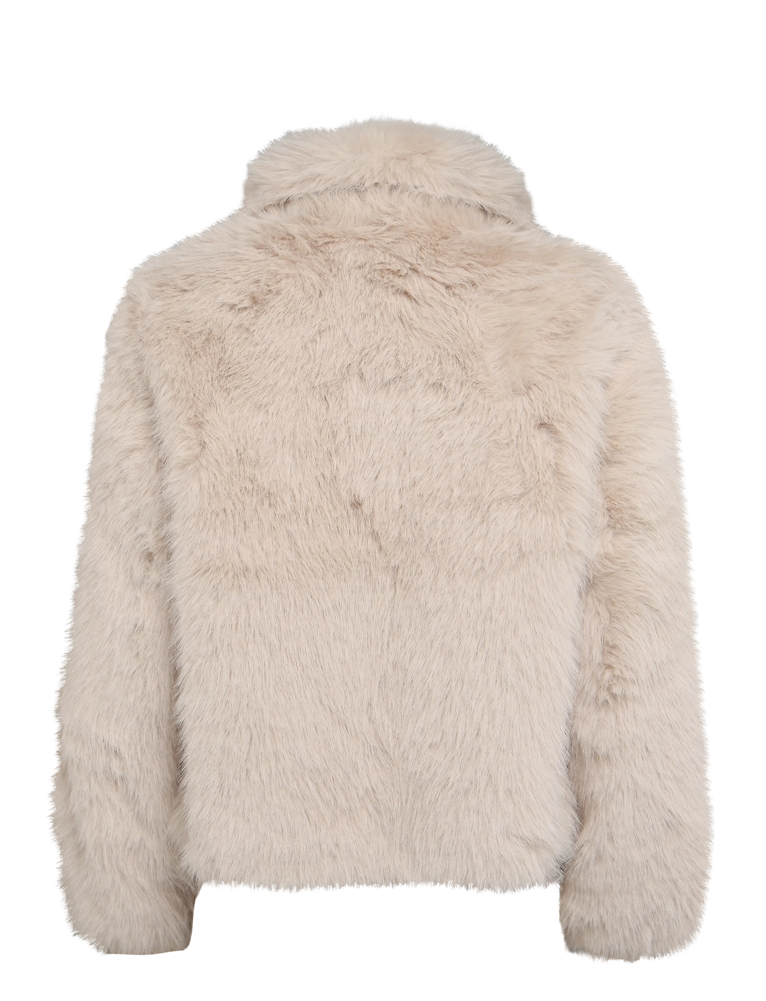 Ravn Ravn - Alaskarv Faux Fur Jacket - bomberjacken - beige - 1