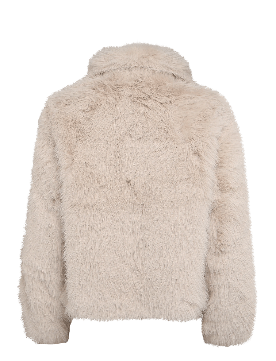 Ravn Ravn - Alaskarv Faux Fur Jacket - bomberjacken - beige - 1