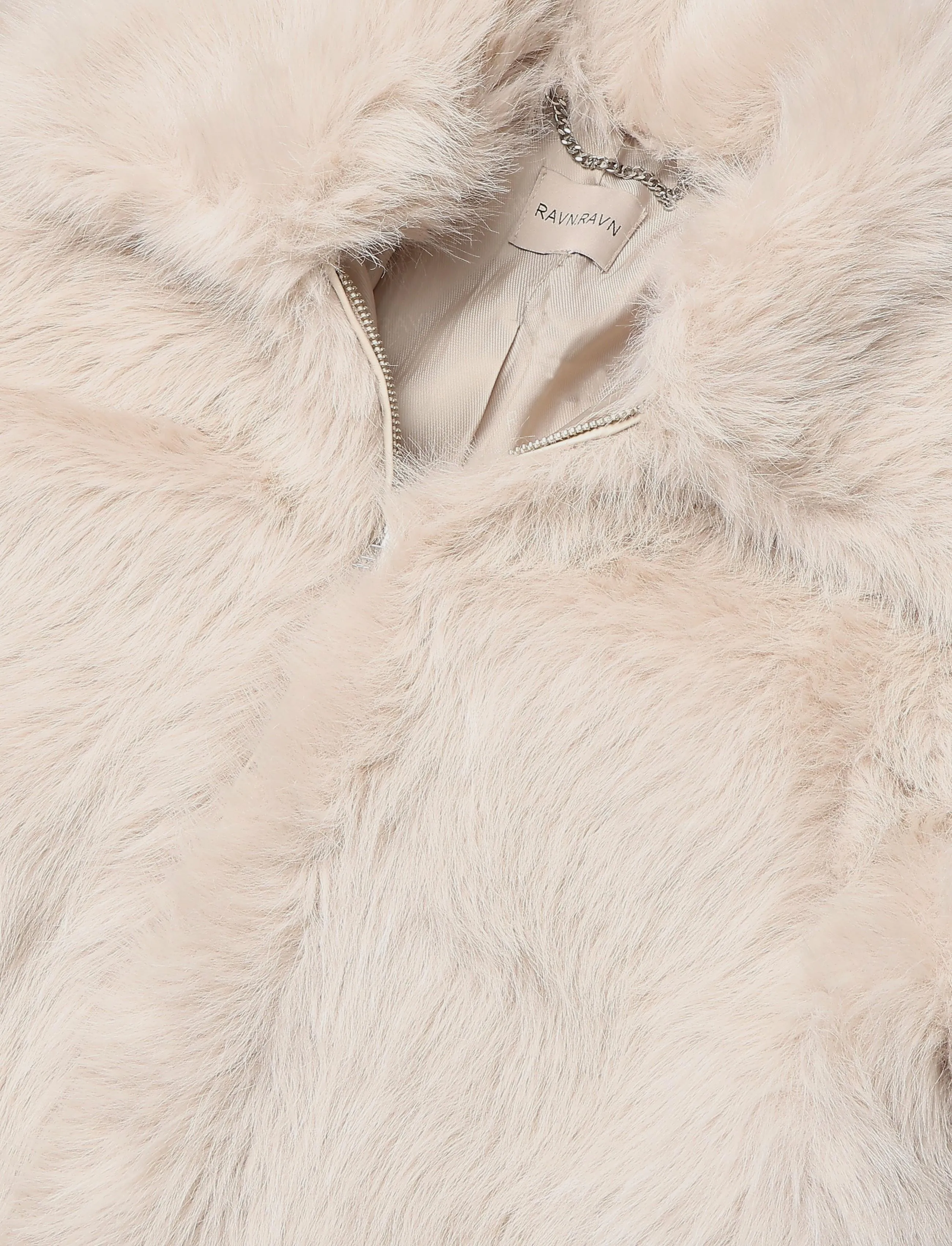 Ravn Ravn - Alaskarv Faux Fur Jacket - bomberjacken - beige - 2