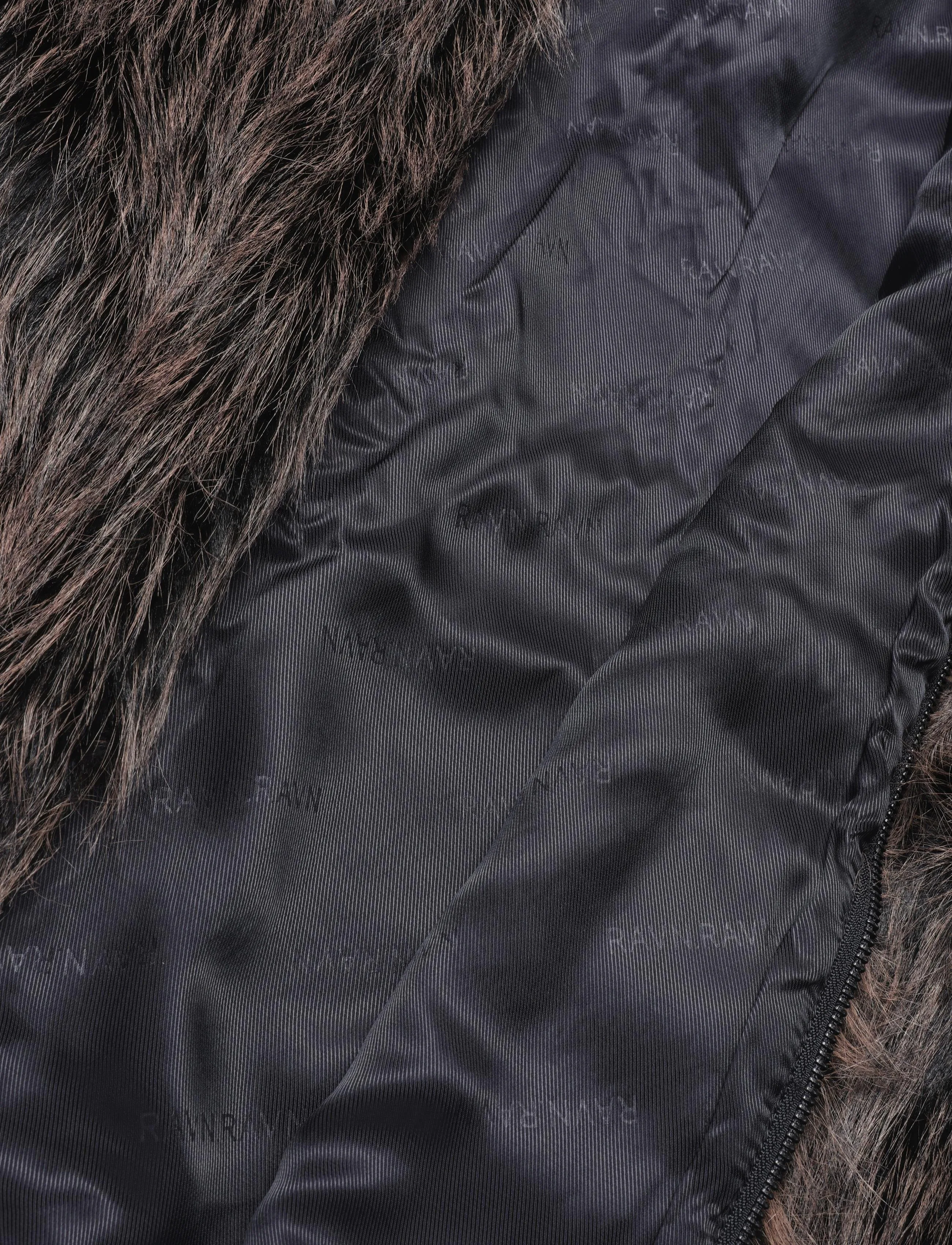 Ravn Ravn - Alaskarv Faux Fur Jacket - mocca - 4