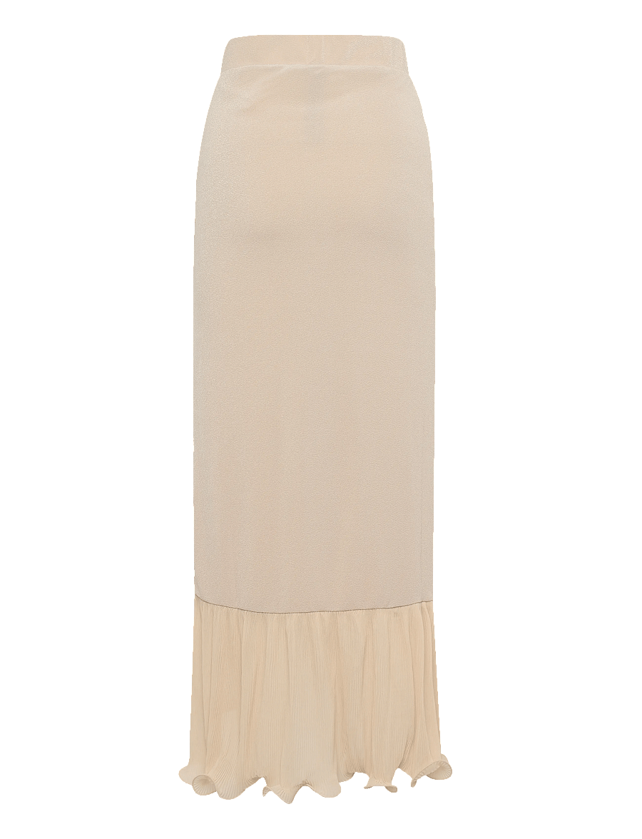 Ravn Ravn - DION SKIRT - pleated skirts - pearled ivory - 1