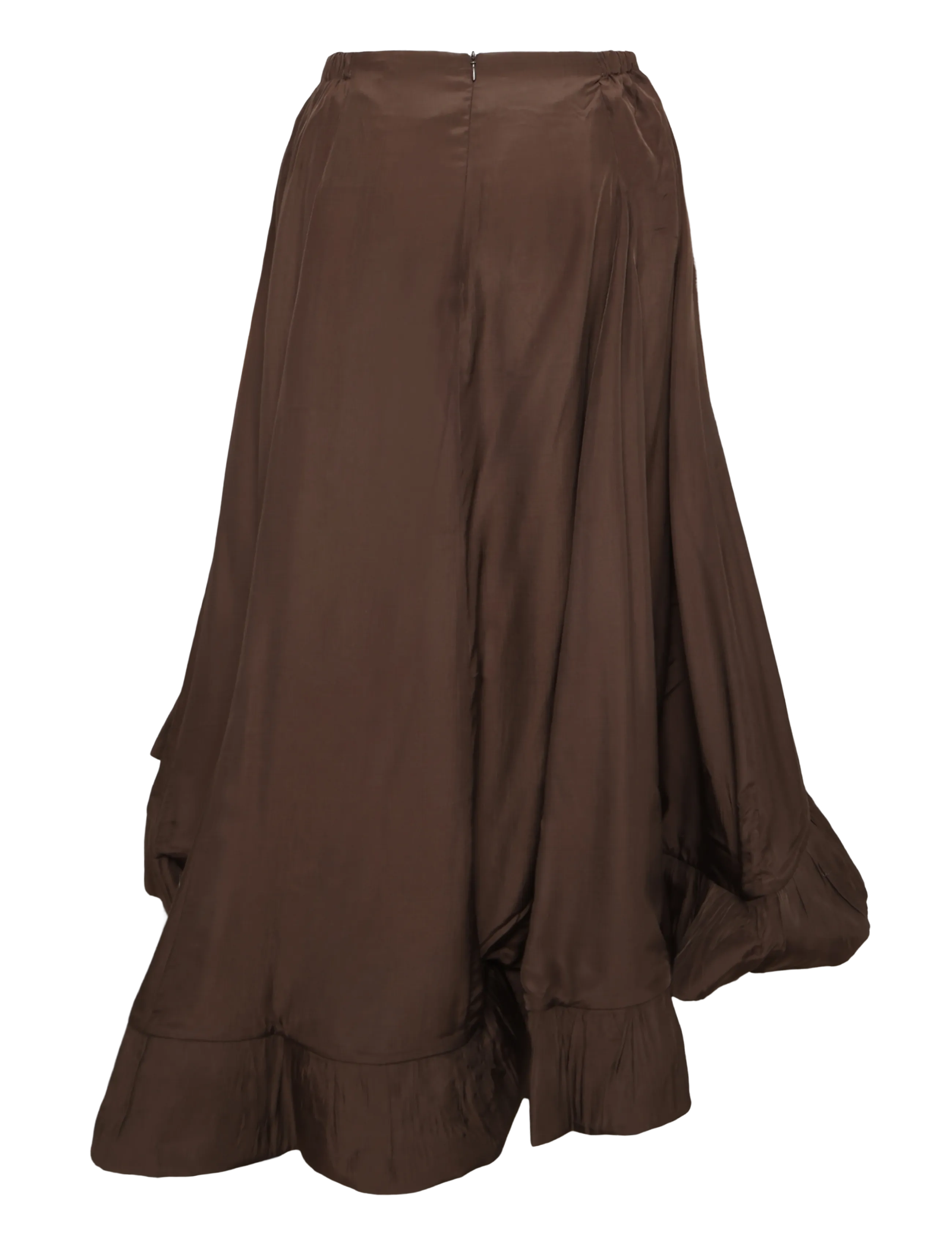 Ravn Ravn - Skye skirt - midi nederdele - espresso brown - 1