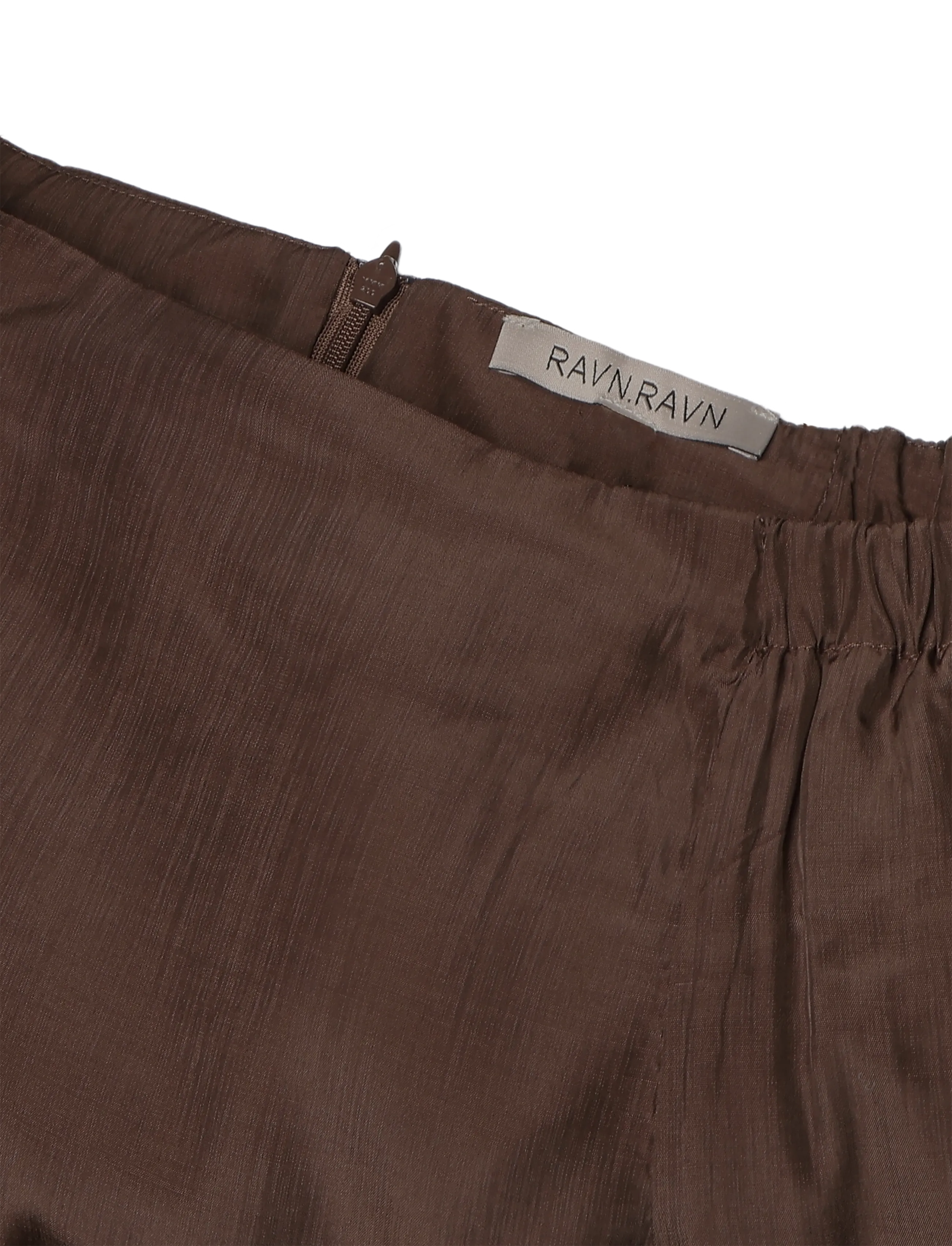 Ravn Ravn - Skye skirt - midi nederdele - espresso brown - 2