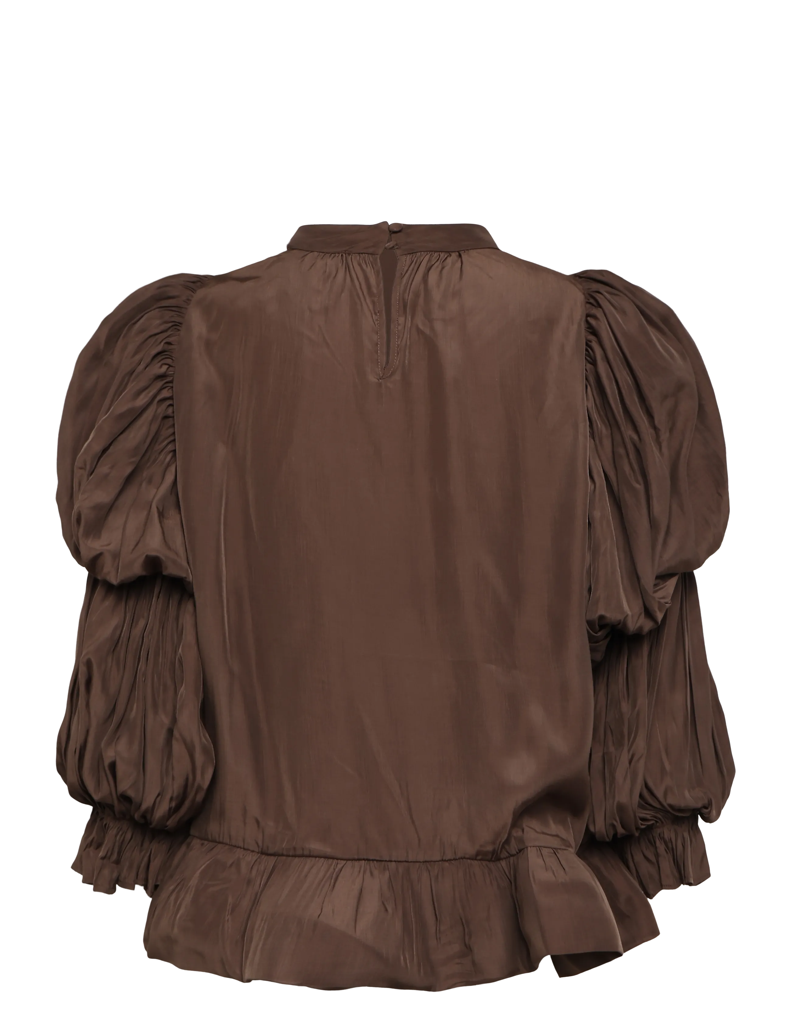 Ravn Ravn - Skye blouse - langärmelige blusen - espresso brown - 1