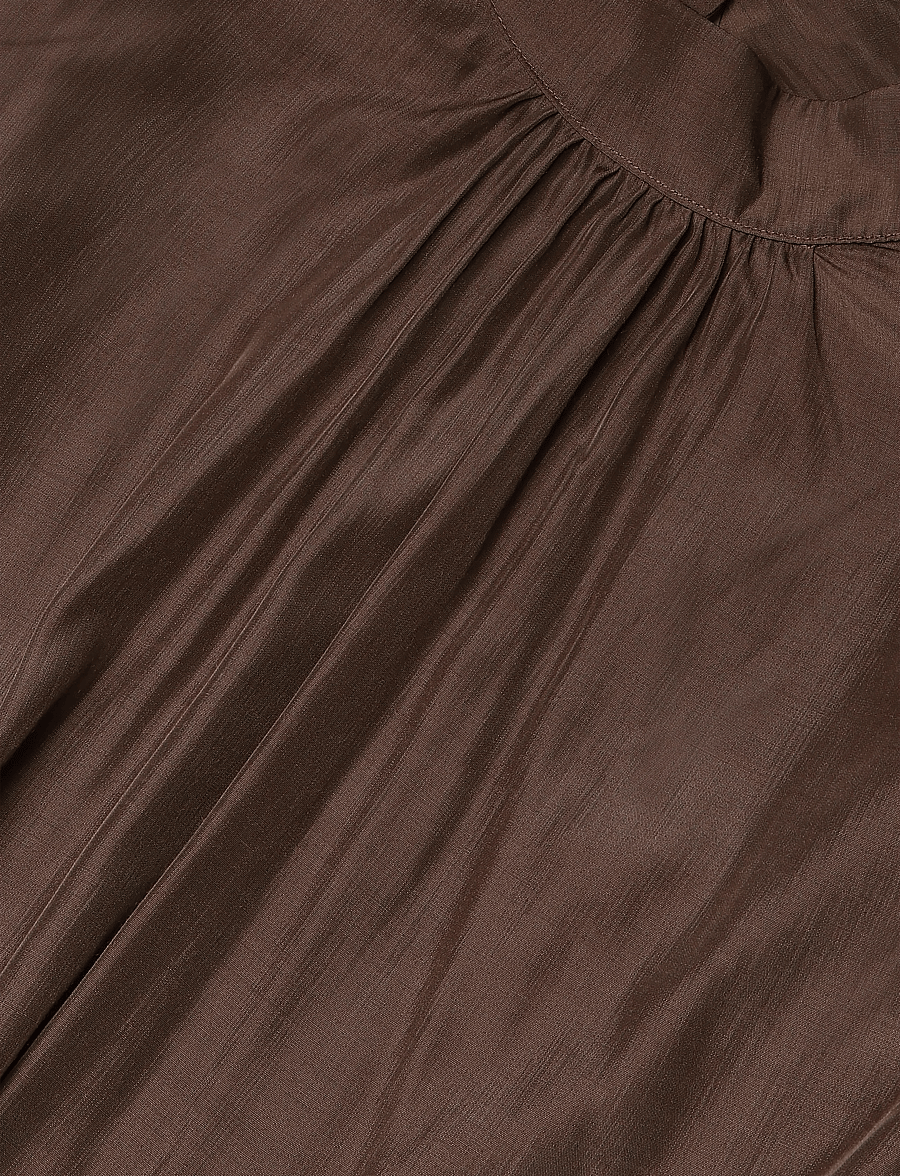 Ravn Ravn - Skye blouse - langärmelige blusen - espresso brown - 2