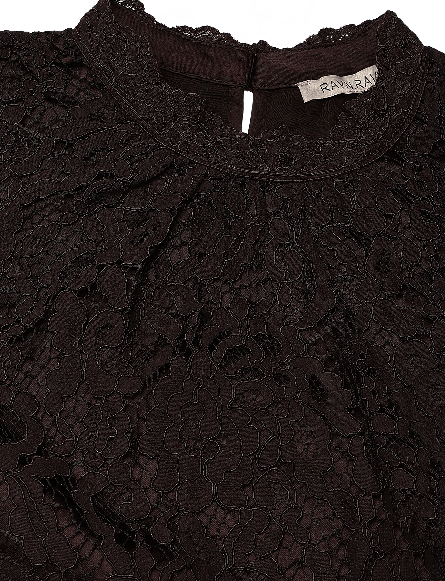 Ravn Ravn - Beatrice lace top - Ärmellose blusen - chocolate torte - 2