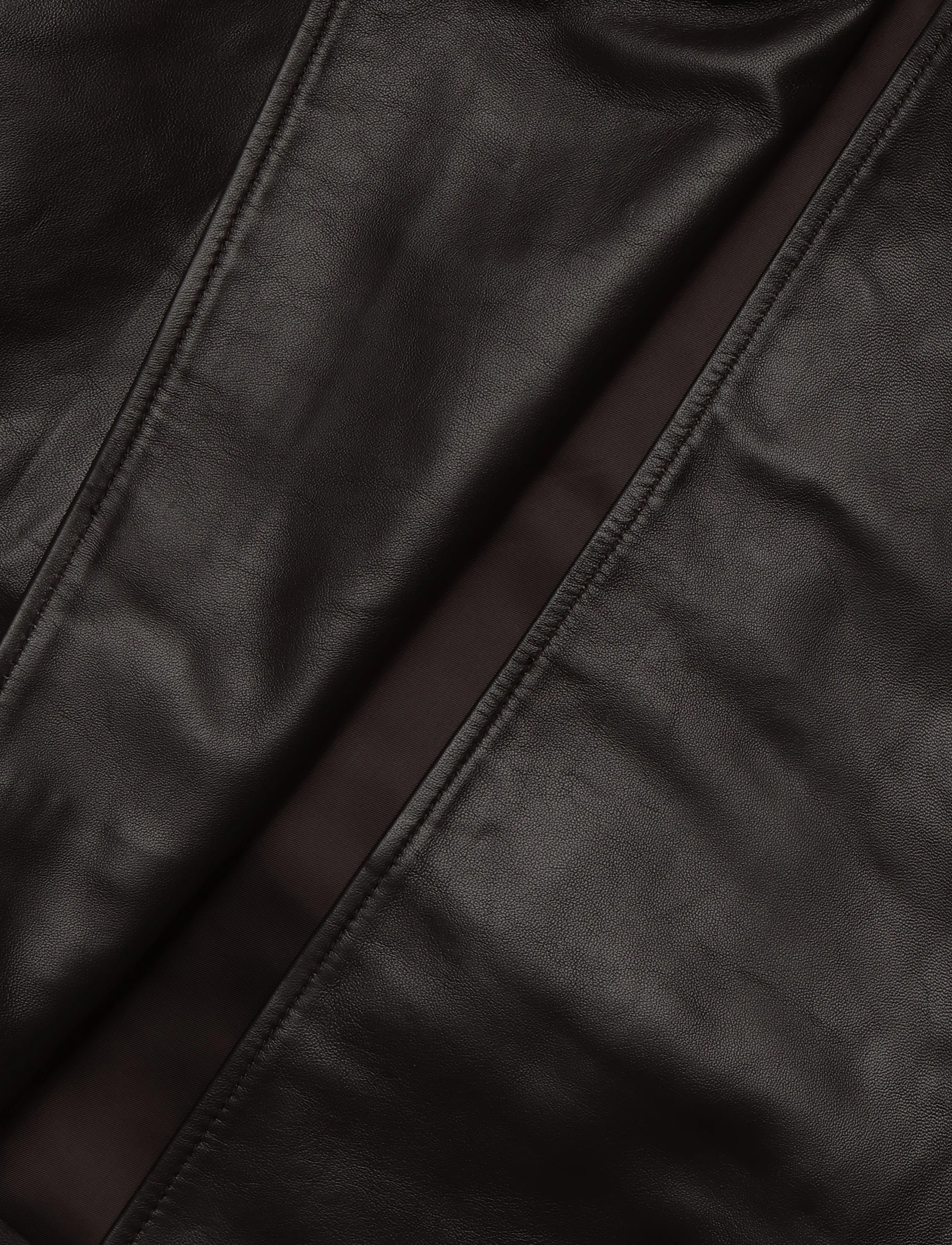 Ravn Ravn - Elvira jacket - læderjakker - dark brown - 4