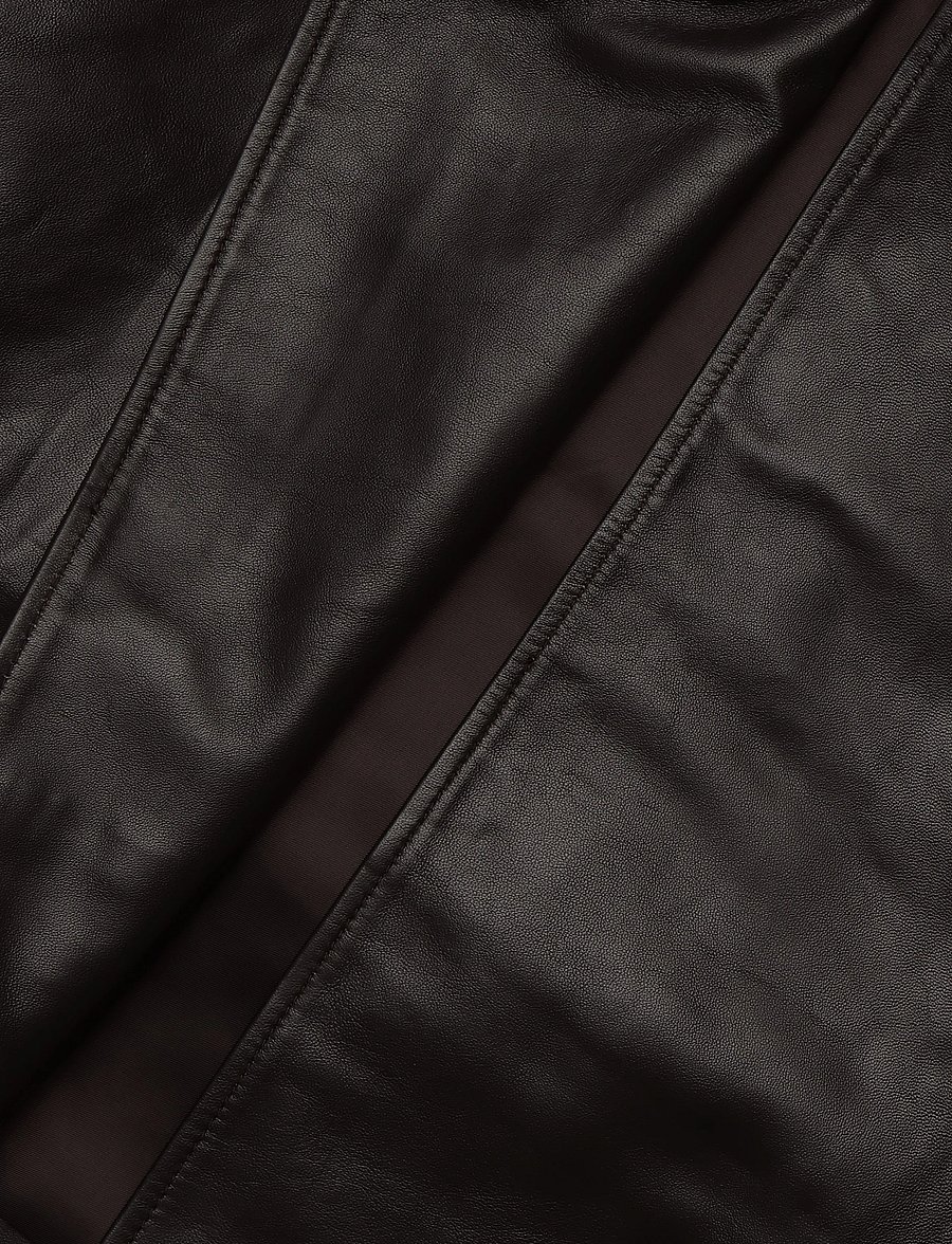 Ravn Ravn - Elvira jacket - læderjakker - dark brown - 4