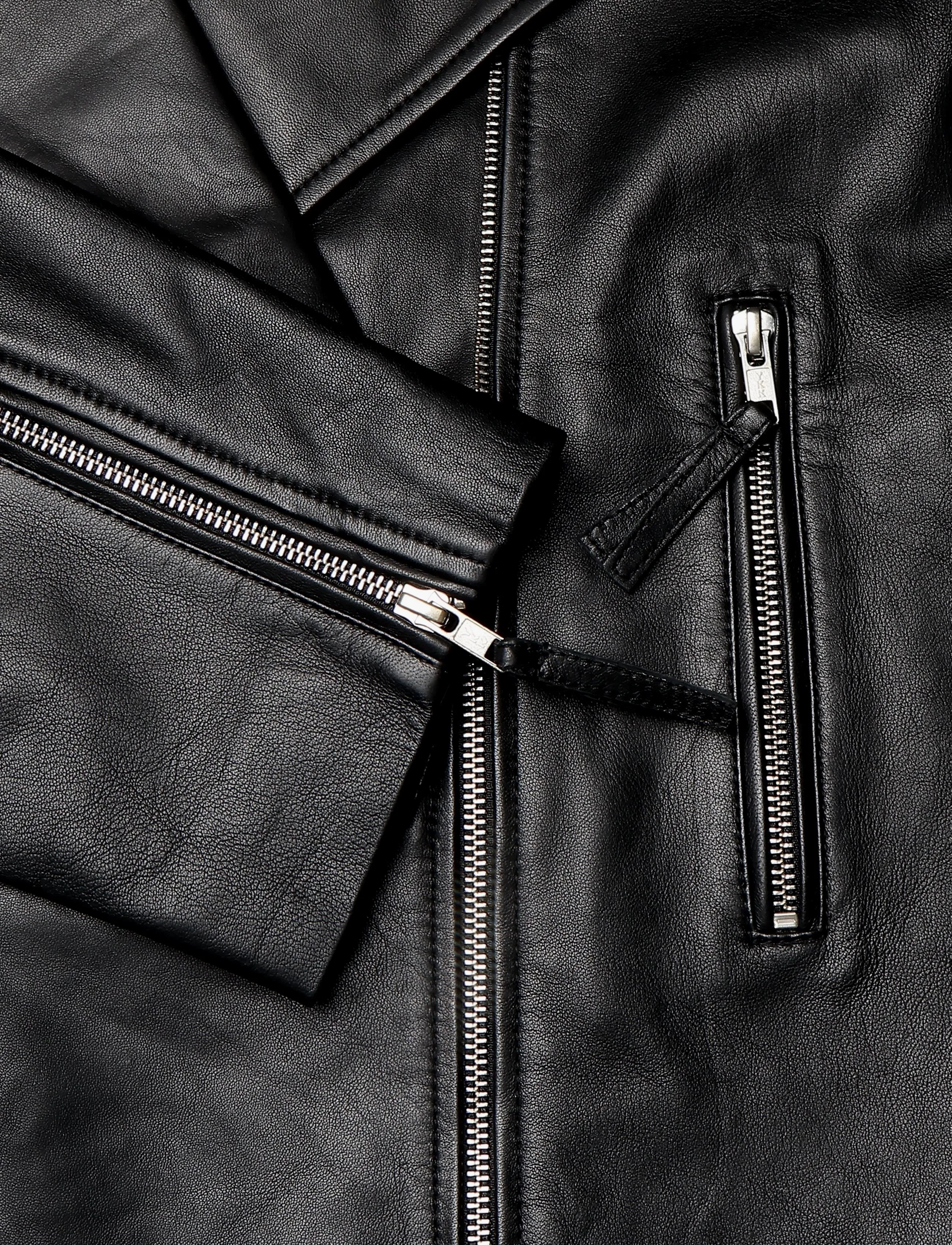 Ravn Ravn - Hang Biker jacket - lederjacken - black - 3