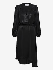 Ravn - Alexis Dress - midi dresses - black - 2
