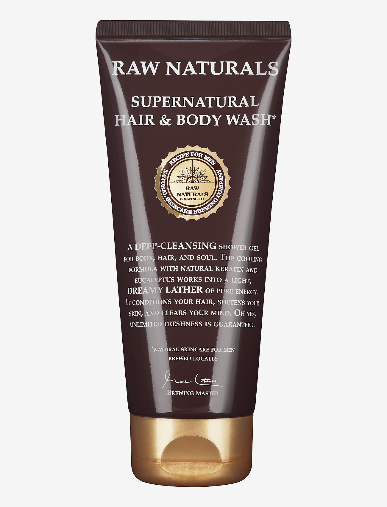 Raw Naturals Brewing Company - 3 in 1 Supernatural Hair & Body Wash - shampoo - clear - 0