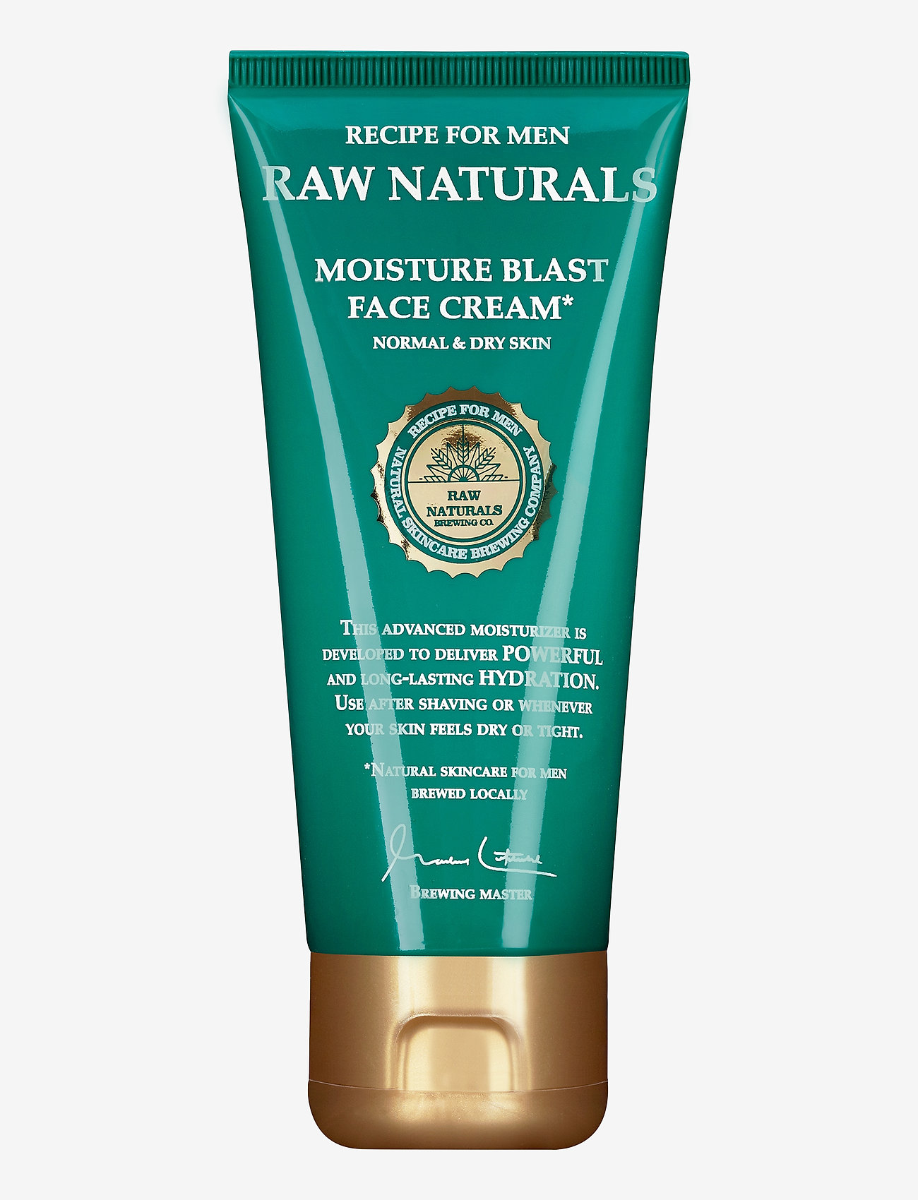 Raw Naturals Brewing Company - Moisture Blast Face Cream - fugtpleje - clear - 0