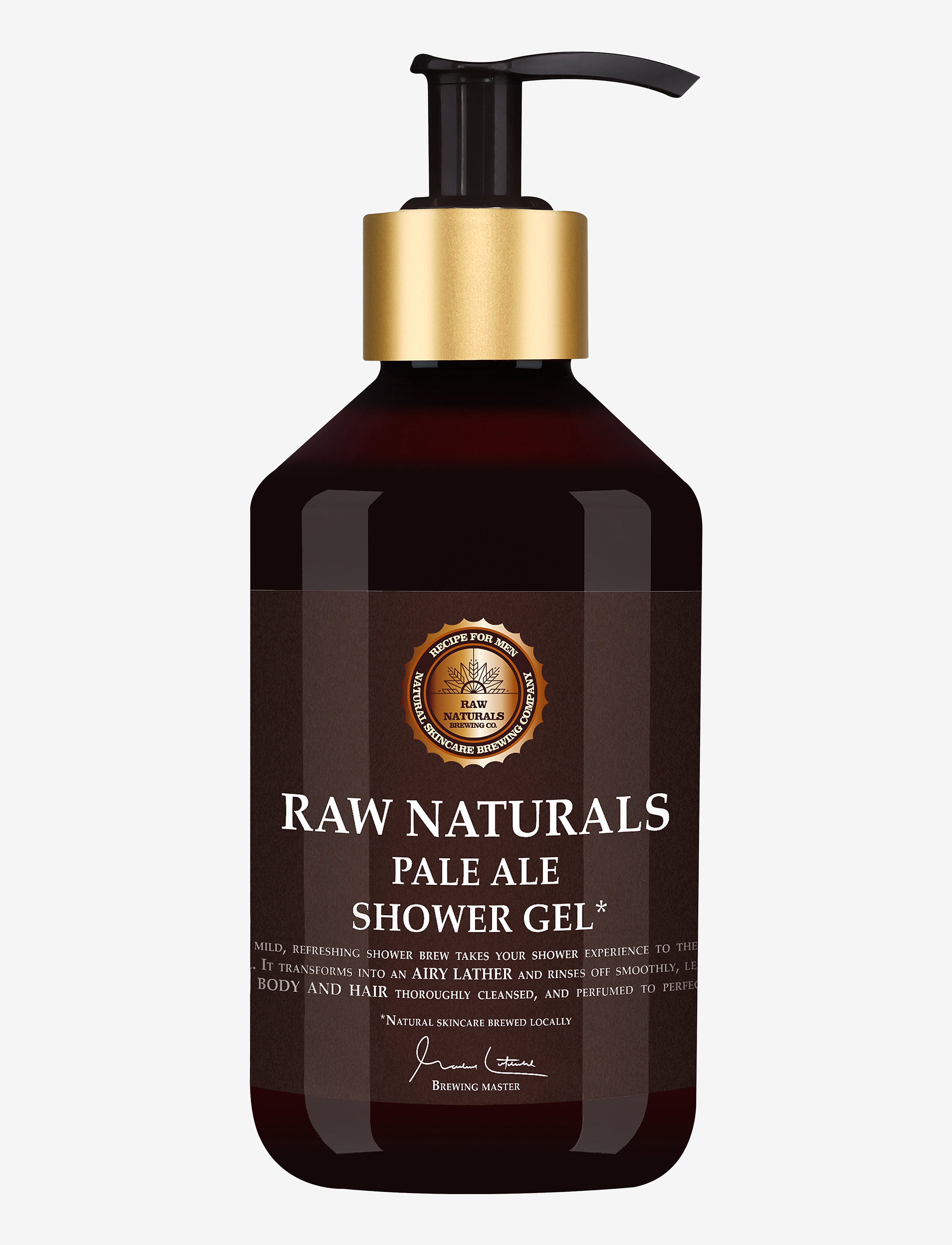 Raw Naturals Brewing Company Pale Ale Shower Gel - Beauty för Män - CLEAR / undefined