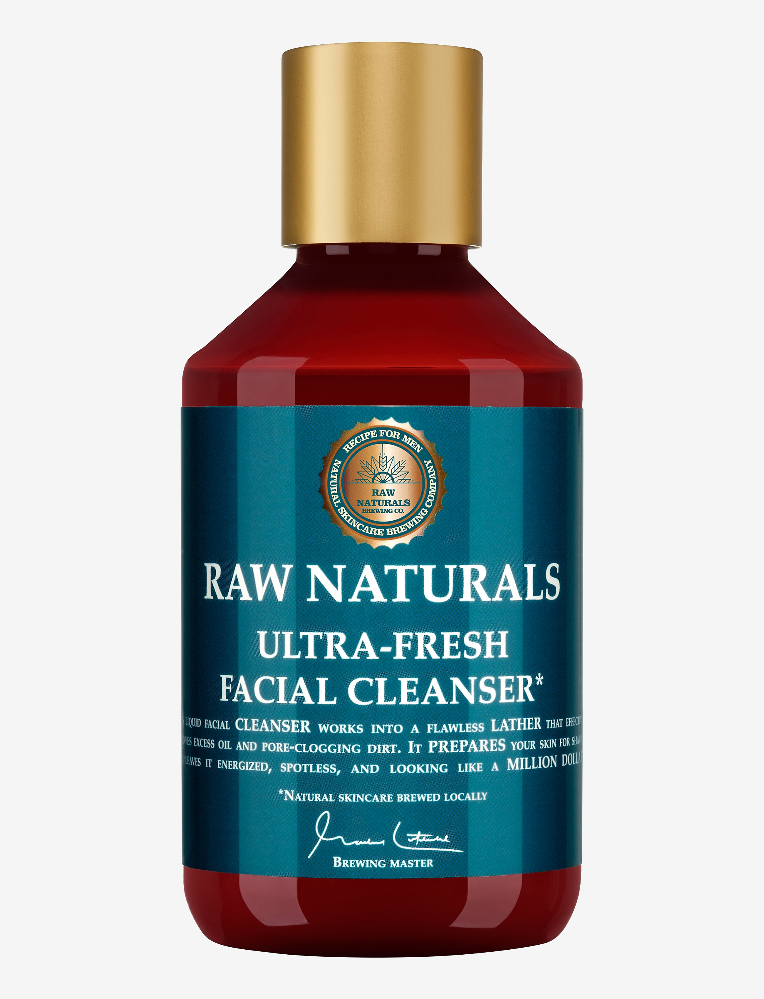 Raw Naturals Brewing Company Ultra Fresh Facial Cleanser - Til ham - CLEAR / undefined