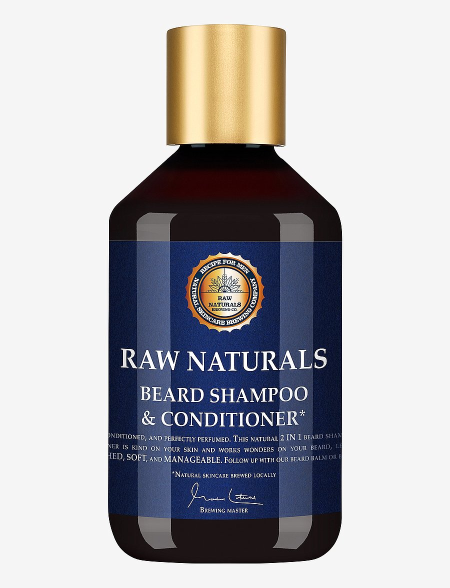 Raw Naturals Brewing Company - Beard Shampoo & Conditioner - habeme palsamid - clear - 0