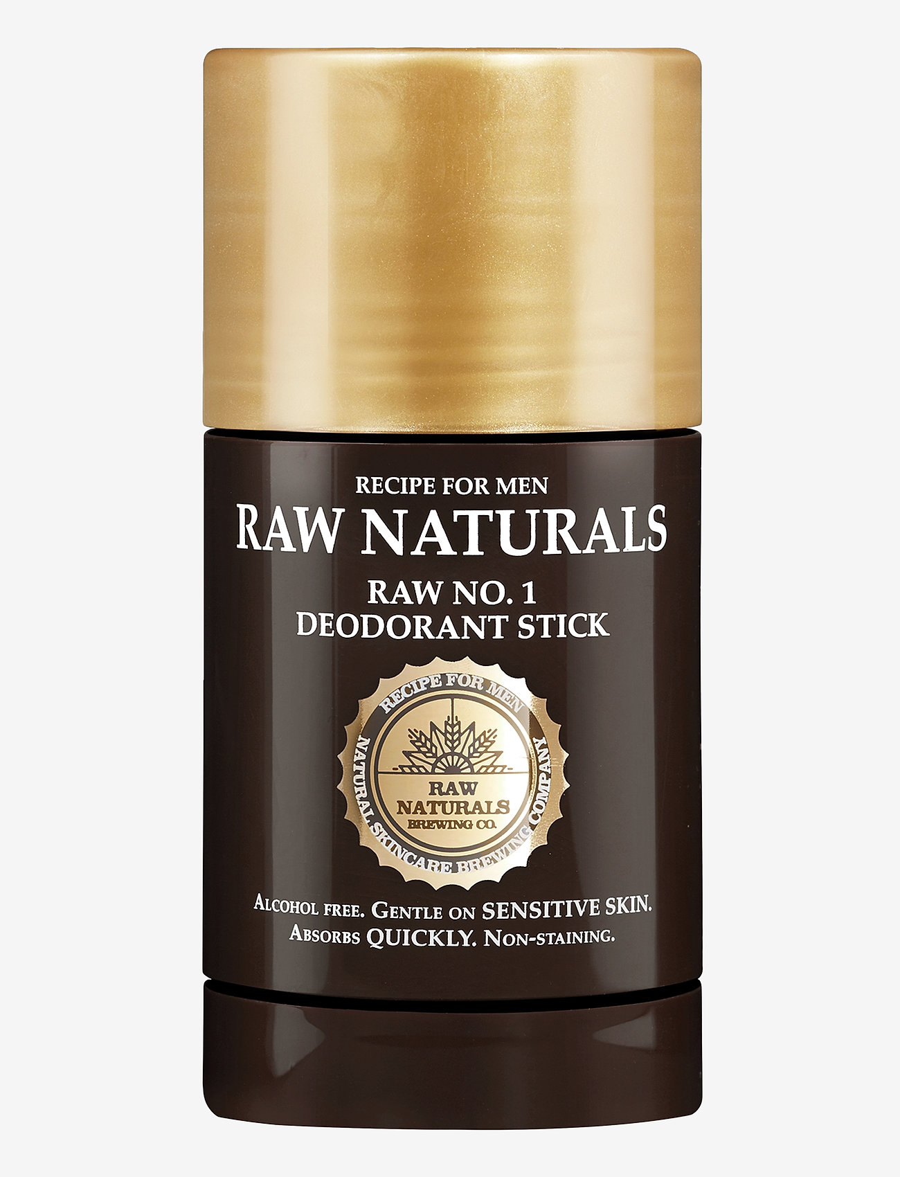 Raw Naturals Brewing Company - Raw No 1 Deodorant Stick - deodorant - clear - 0