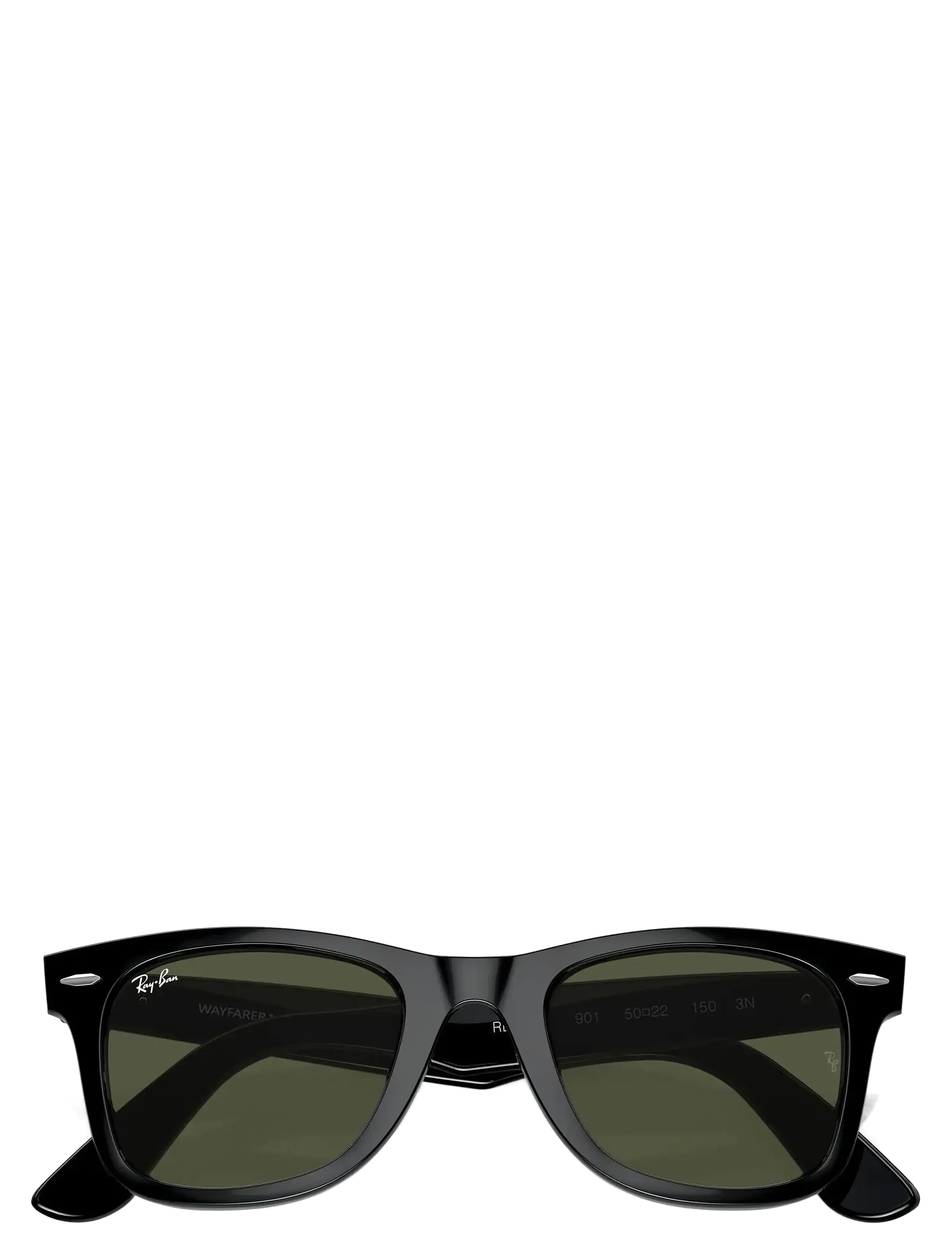 Ray-Ban - WAYFARER - okulary przeciwsłoneczne motyl - black - 4