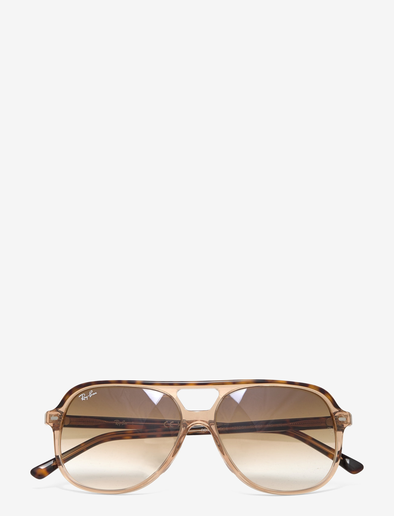 Ray-Ban - BILL - d-shaped - havana on transparent brown - 0