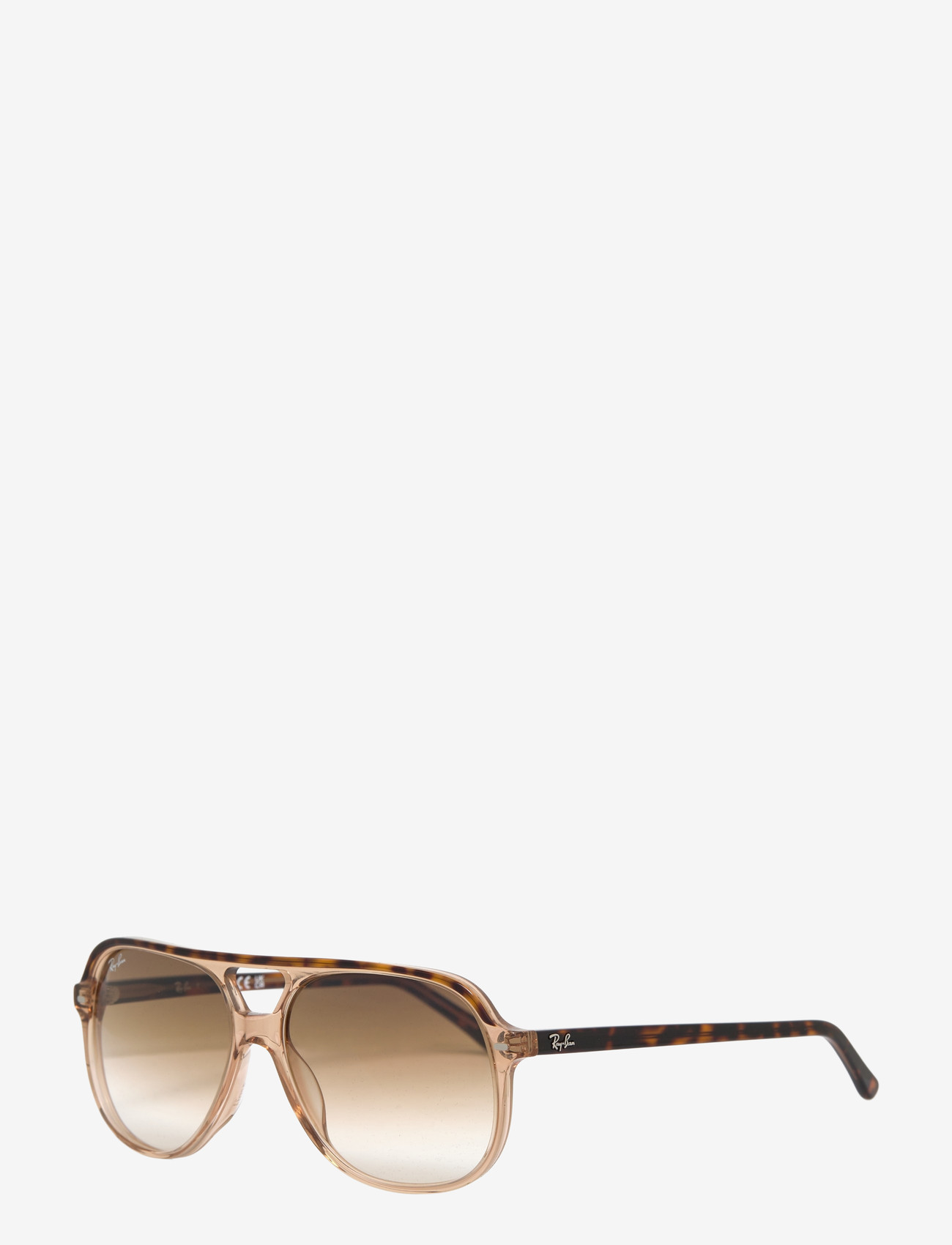 Ray-Ban - BILL - d-shaped - havana on transparent brown - 1