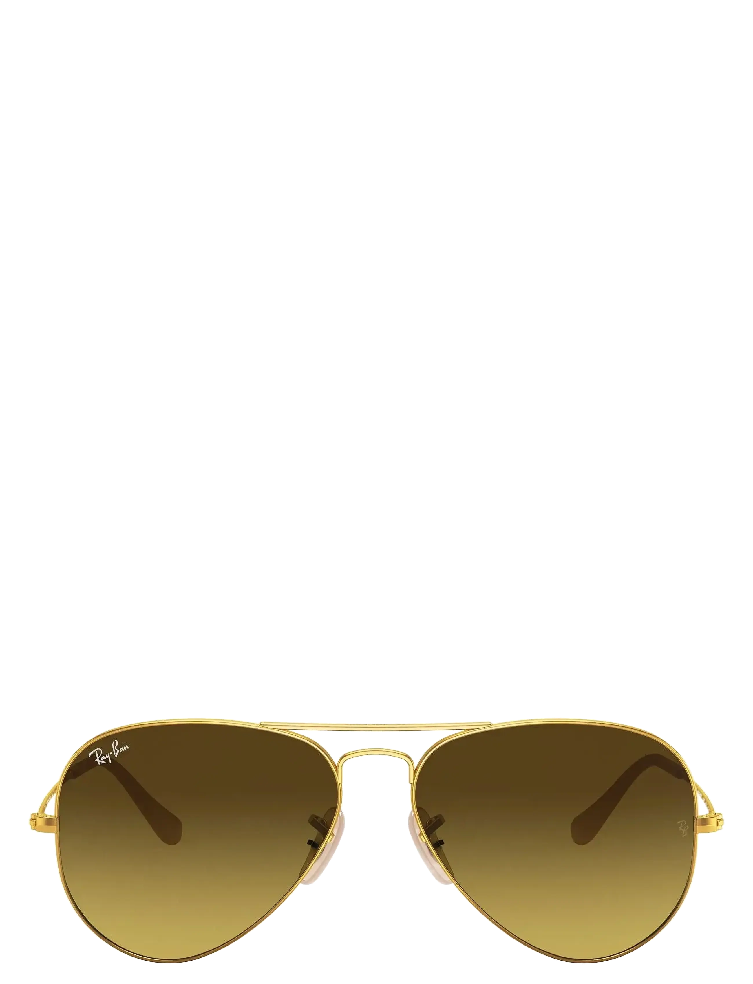 Ray-Ban Aviator Large Metal, Mænd, Aviator Solbriller, Guld, Str: 58