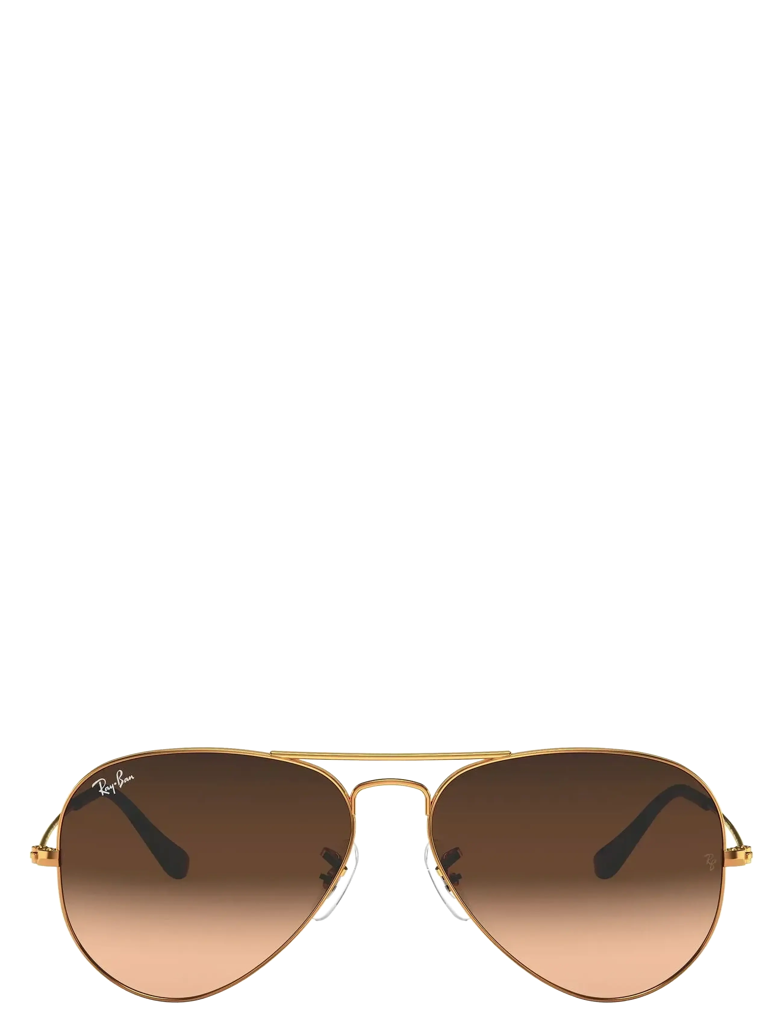 Ray-Ban - AVIATOR LARGE METAL - aviatora stila - shiny light bronze - 1