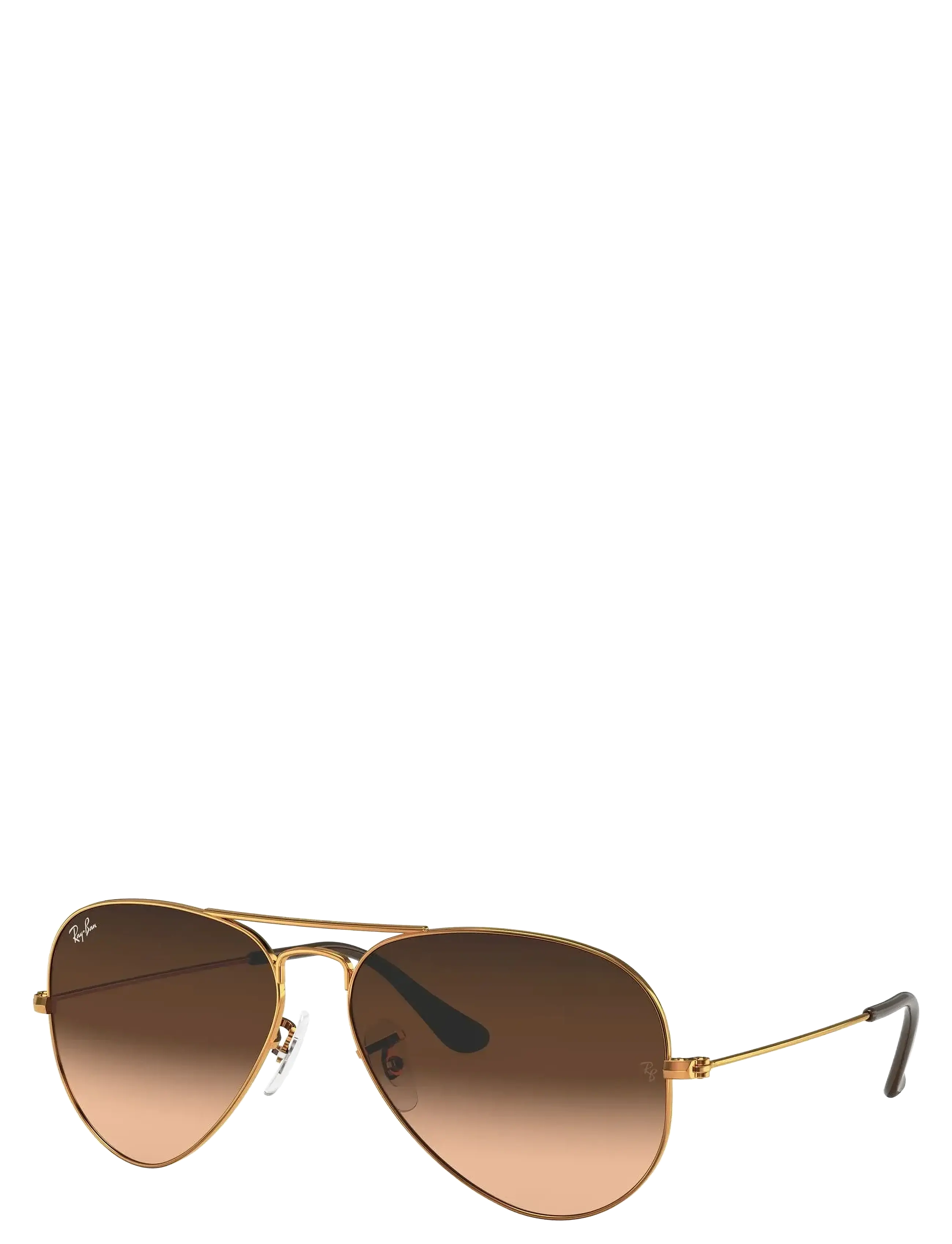 Ray-Ban - AVIATOR LARGE METAL - aviatora stila - shiny light bronze - 2