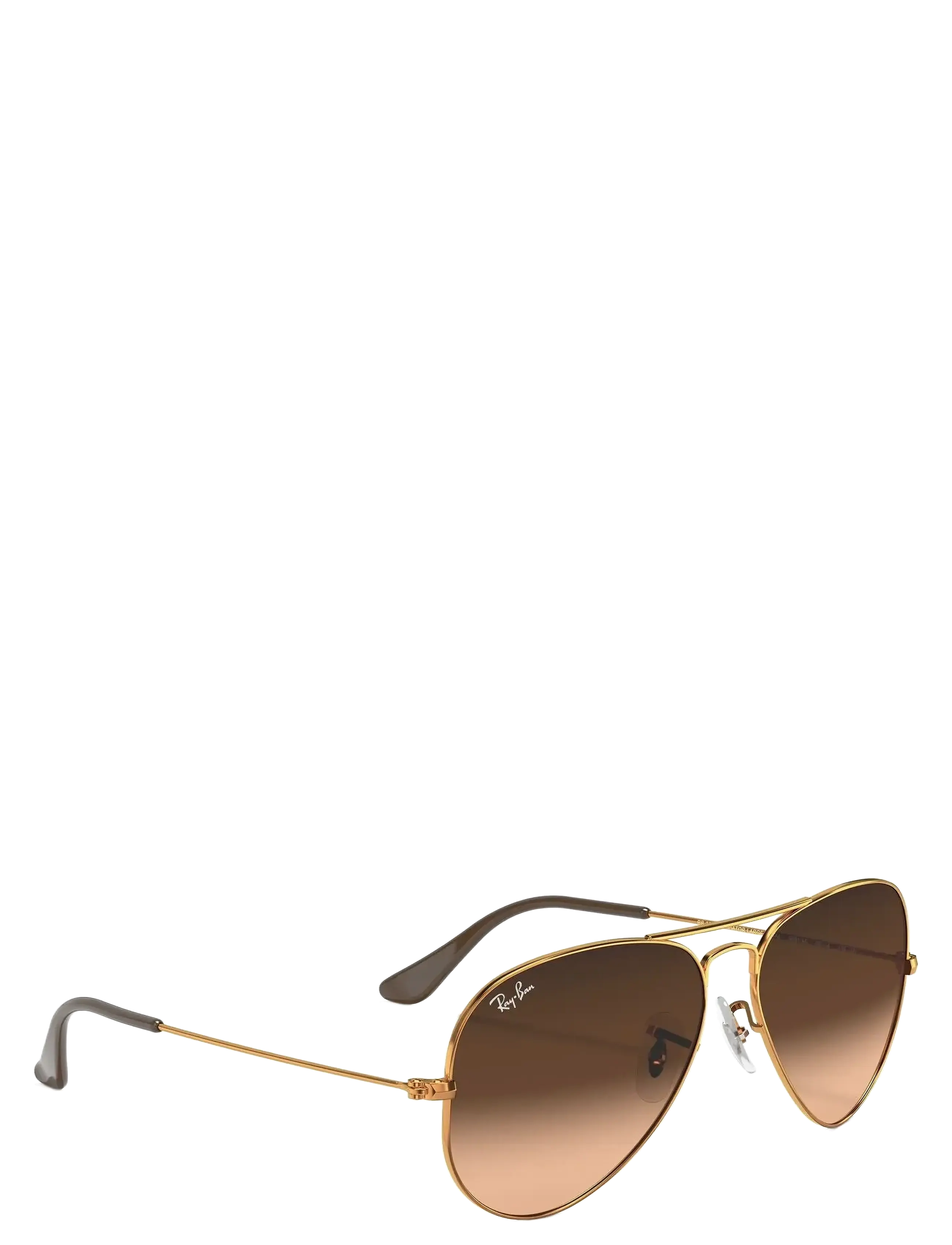 Ray-Ban - AVIATOR LARGE METAL - aviatora stila - shiny light bronze - 3