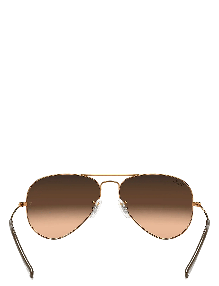 Ray-Ban - AVIATOR LARGE METAL - pilot - shiny light bronze - 4