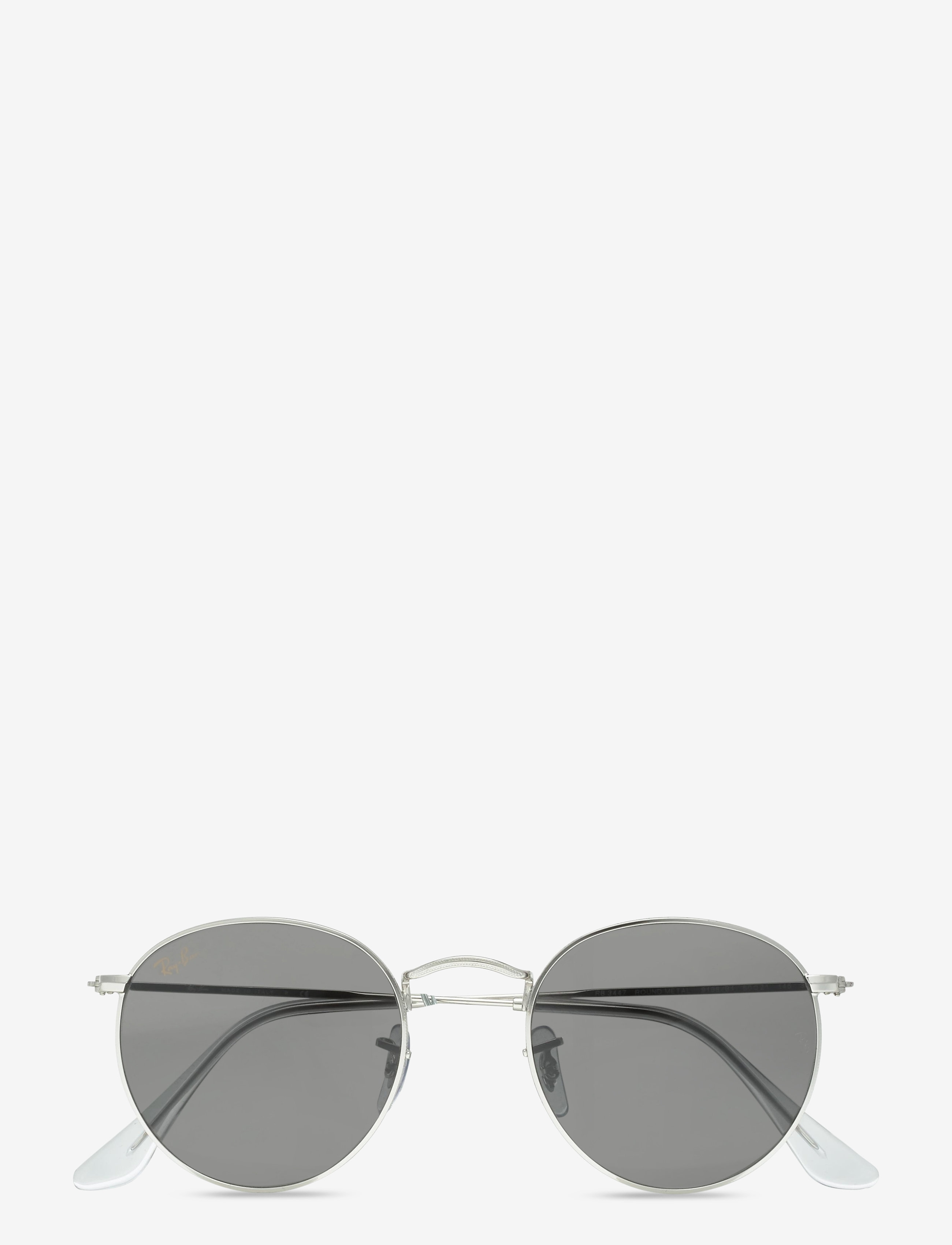 Ray-Ban Round Metal, 50, Sunglasses, Grau - Frame Männerswear