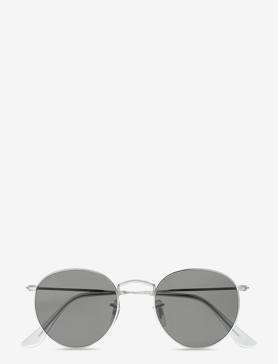 Ray-Ban - ROUND METAL - runder rahmen - dark grey - 0