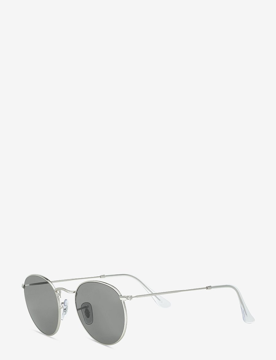 Ray-Ban - ROUND METAL - runder rahmen - dark grey - 1