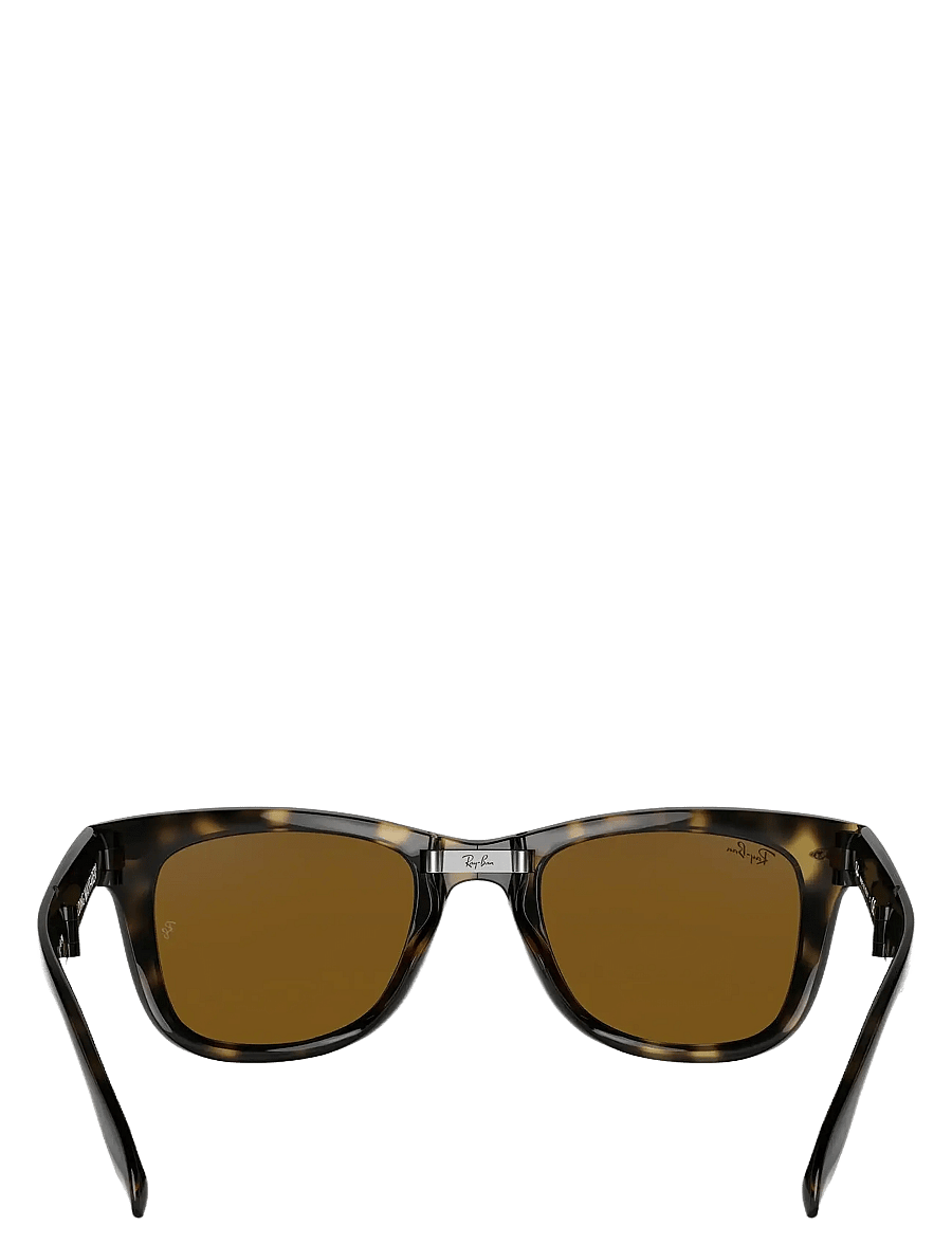 Ray-Ban - FOLDING WAYFARER - d-formade - light havana - 4