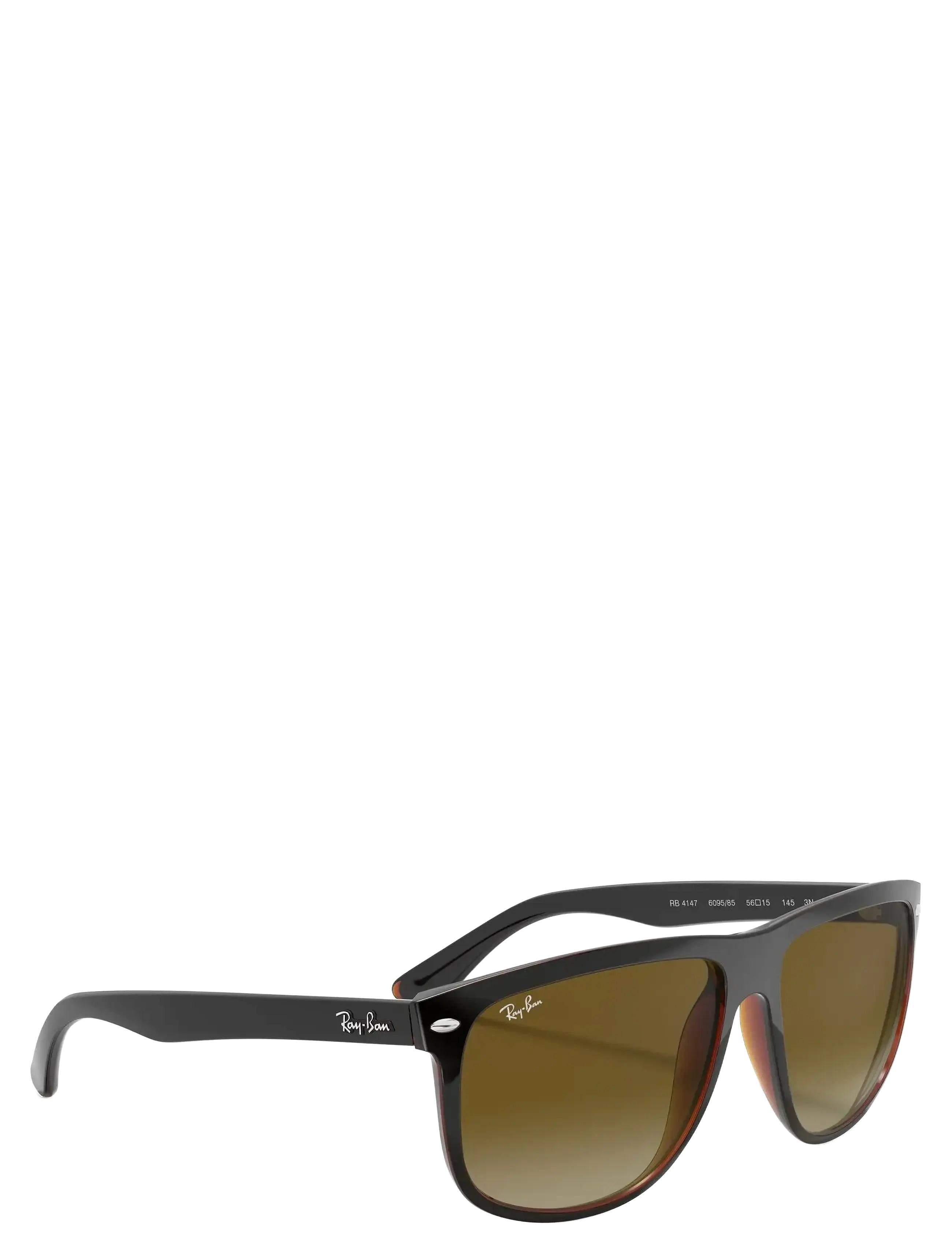 Ray-Ban - BOYFRIEND - d-form - black on brown - 2