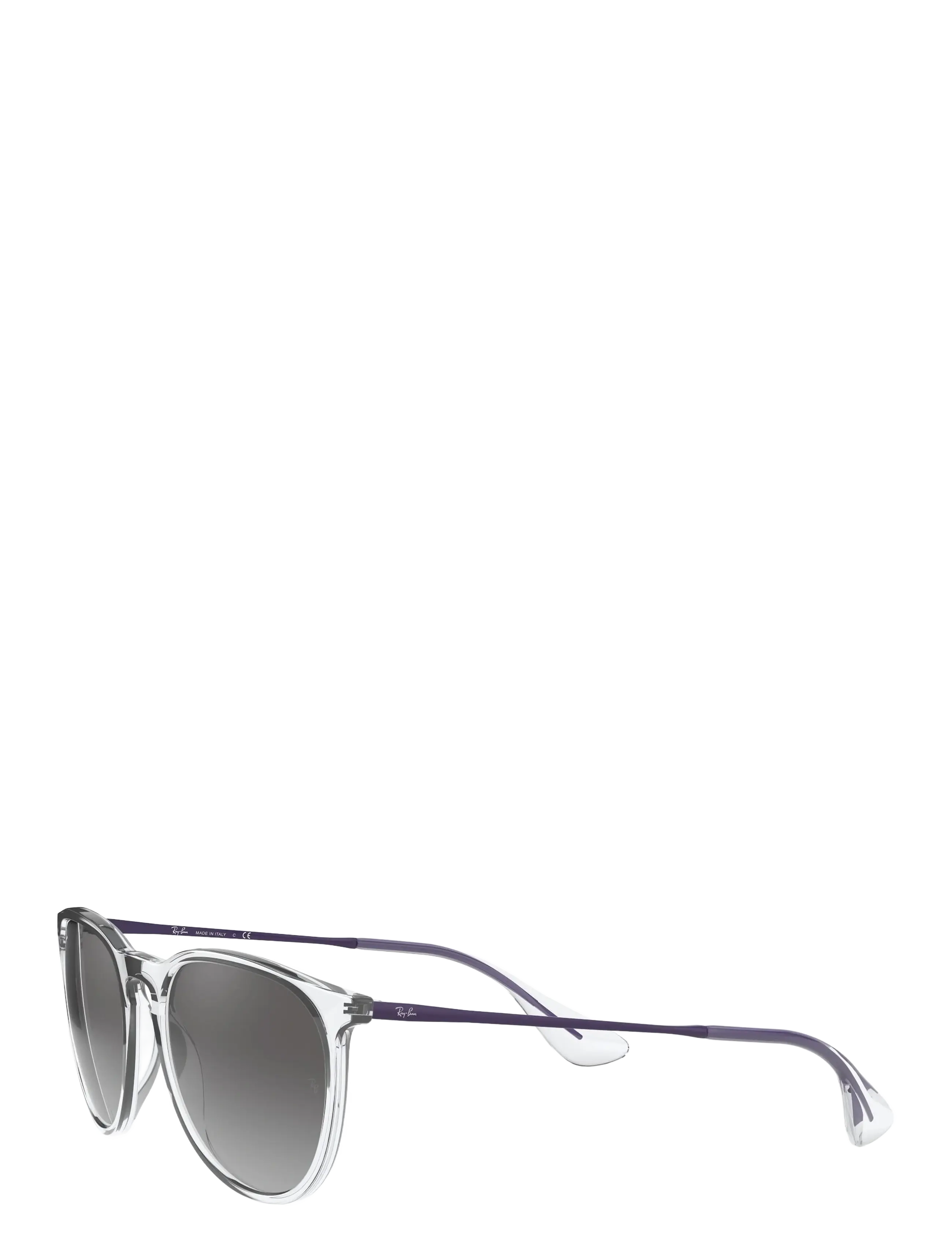 Ray-Ban - ERIKA - ar apaļu rāmi - light grey gradient dark grey - 2