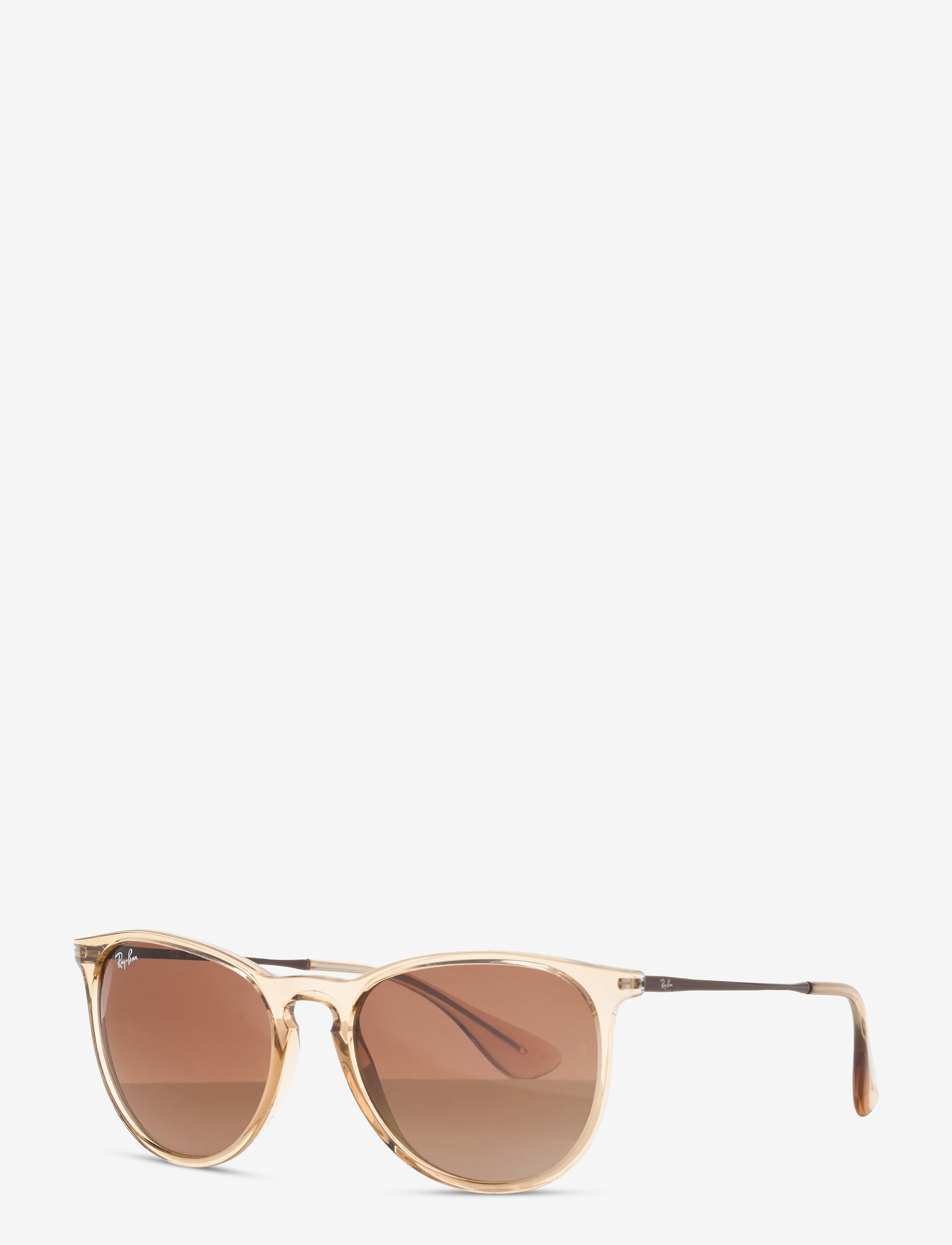 Ray-Ban - ERIKA - rund ramme - brown gradient dark brown - 1
