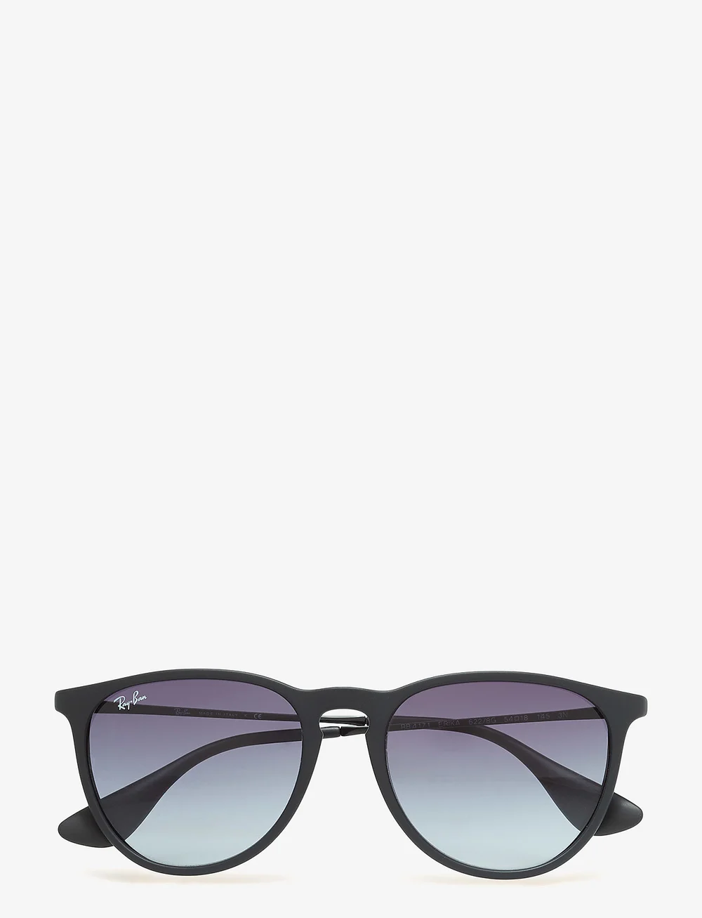 Ray-Ban - ERIKA - runde form - rubber black - 0