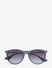 Ray-Ban - ERIKA - rond model - rubber blue - 0