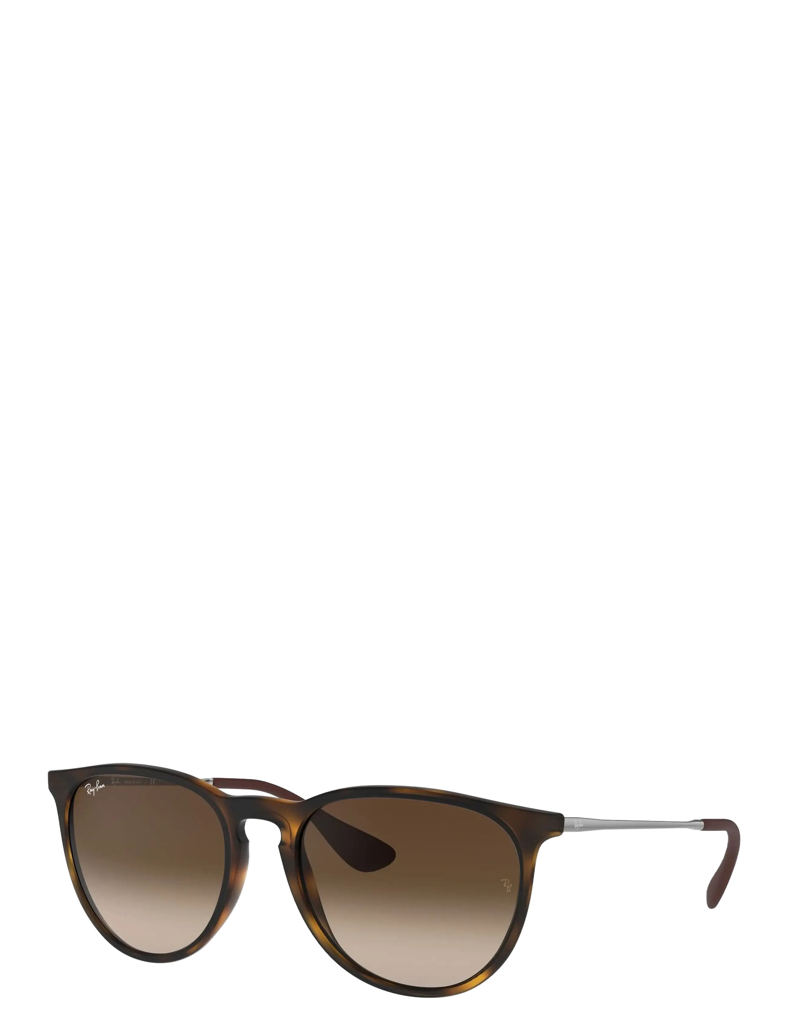 Ray-Ban ERIKA - Runde form - RUBBER HAVANA / brown