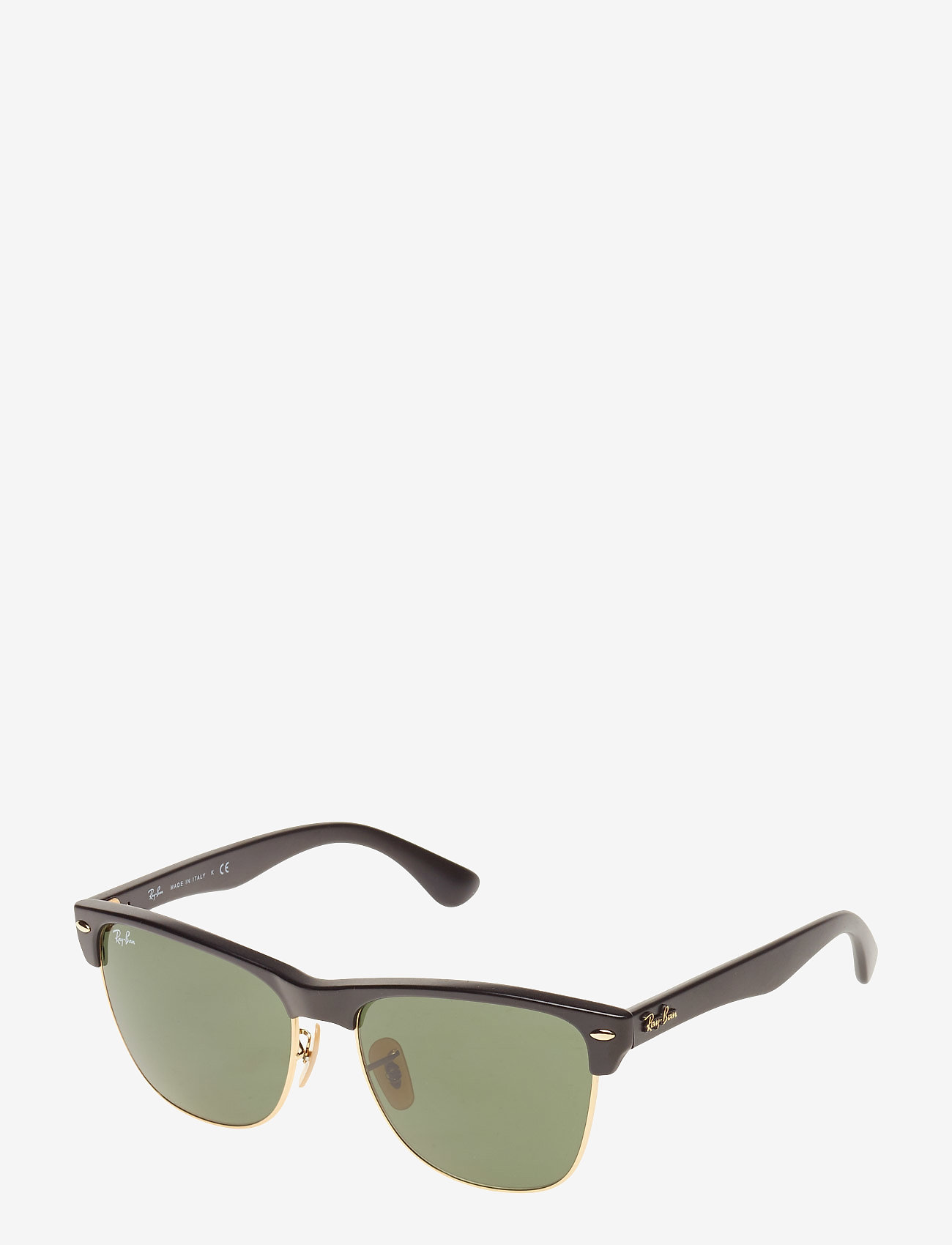 Ray-Ban - CLUBMASTER OVERSIZED - d-shaped solbriller - demi shiny black/arista - 1