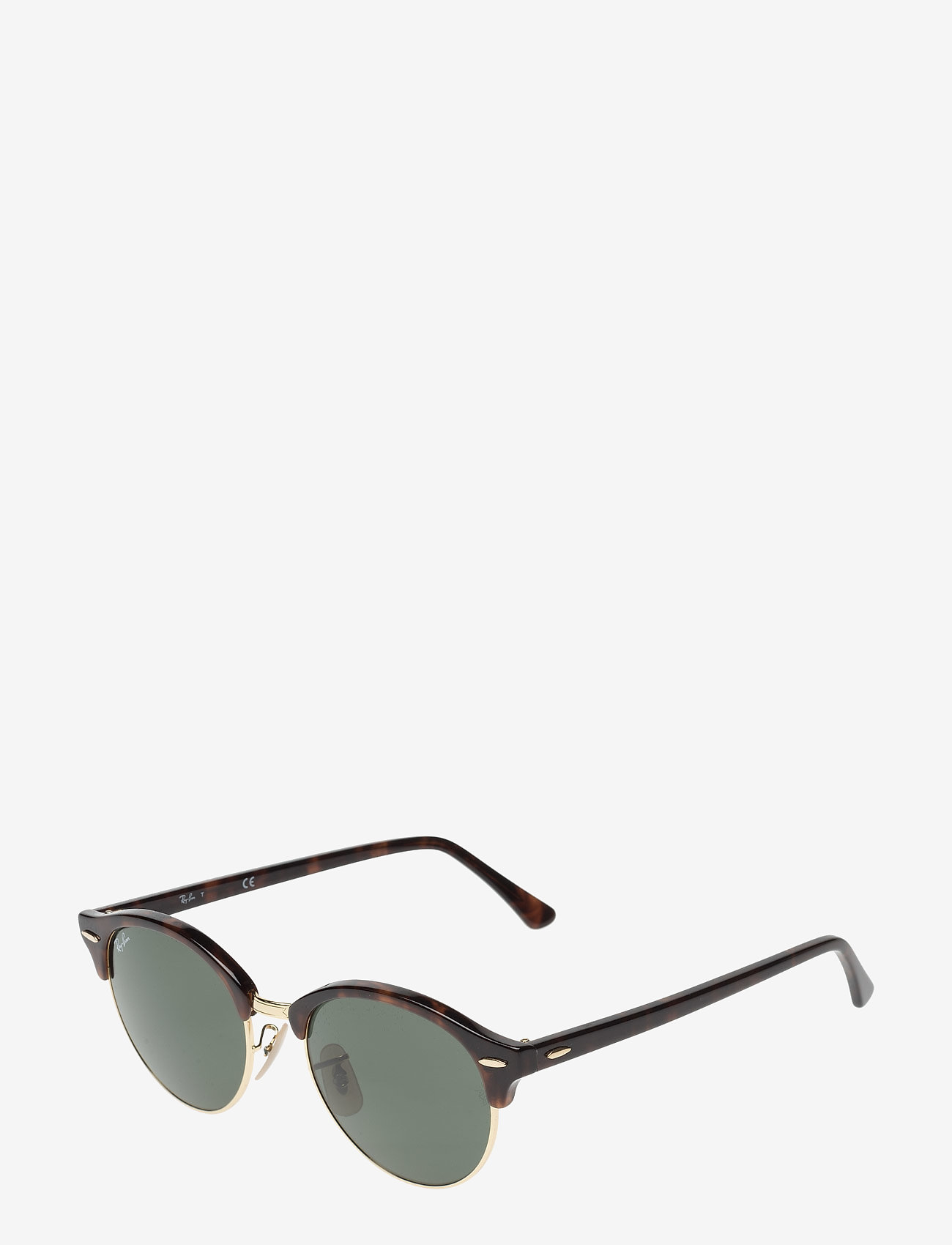 Ray-Ban - CLUBROUND - runde solbriller - red havana - 1