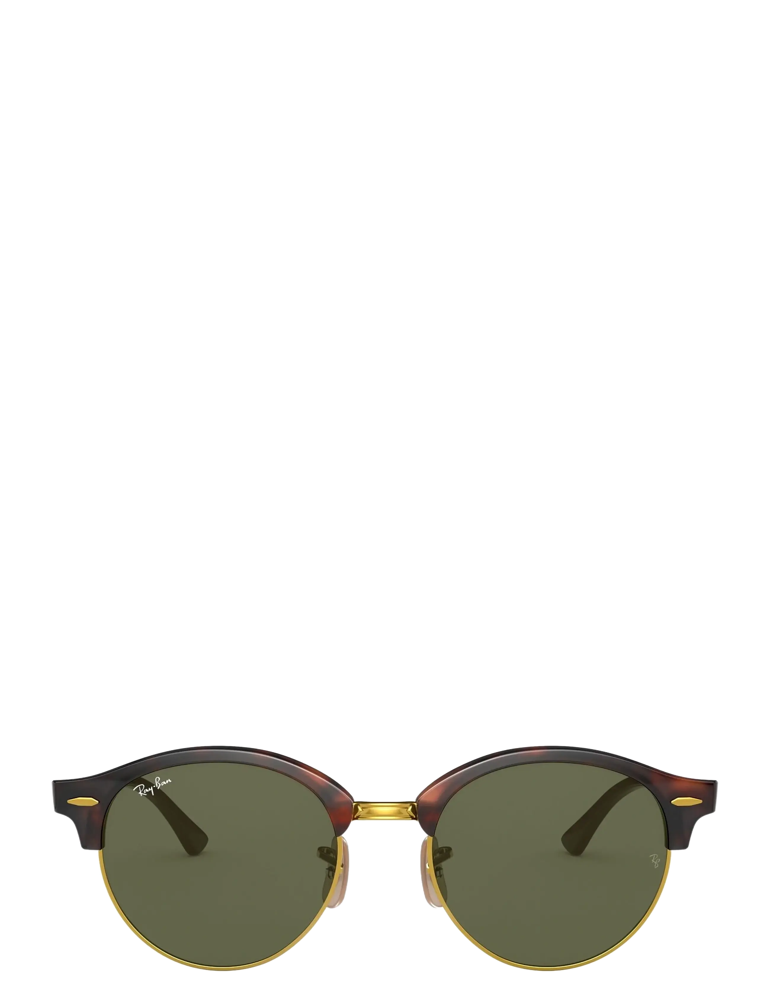 Ray-Ban - CLUBROUND - runde form - red havana - 1