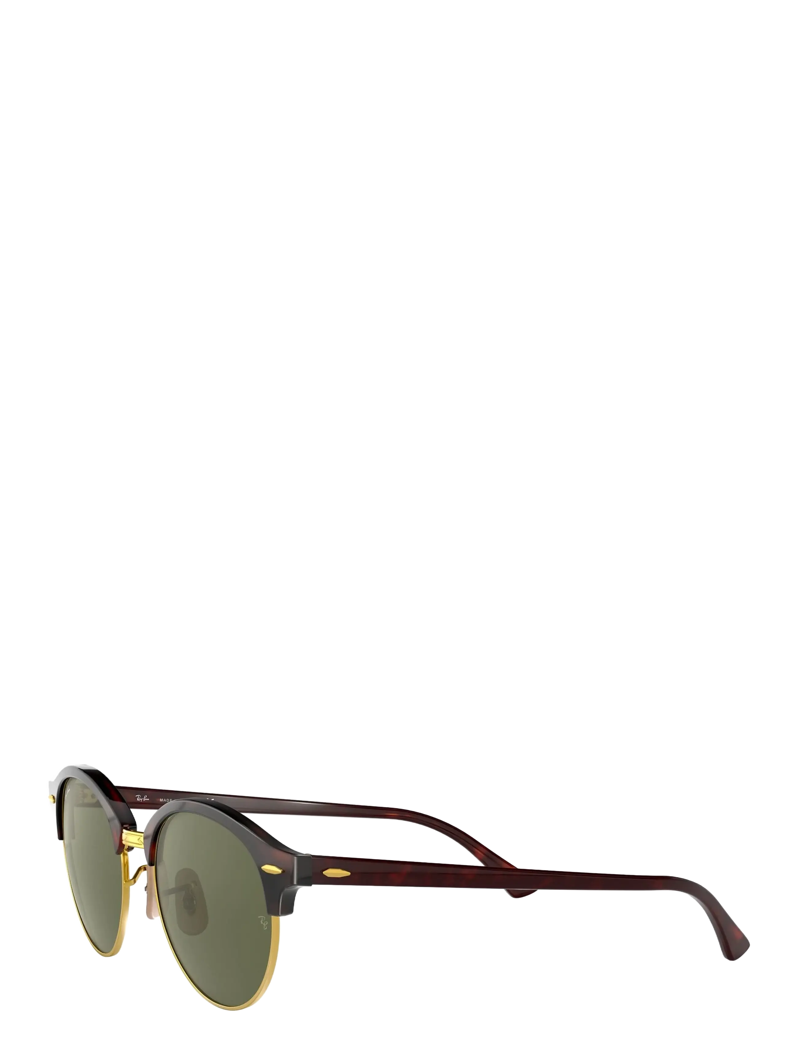 Ray-Ban - CLUBROUND - runde form - red havana - 2