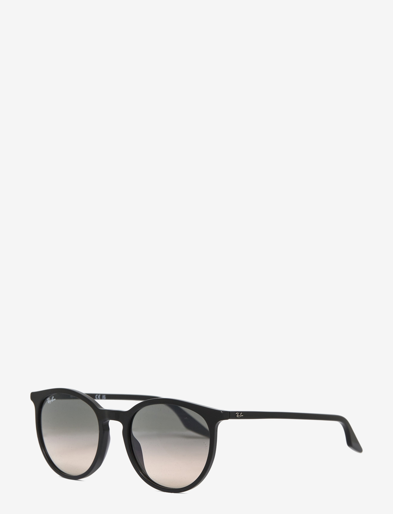 Ray-Ban - 0RB2204 - runde solbriller - black / clear gradient grey - 1